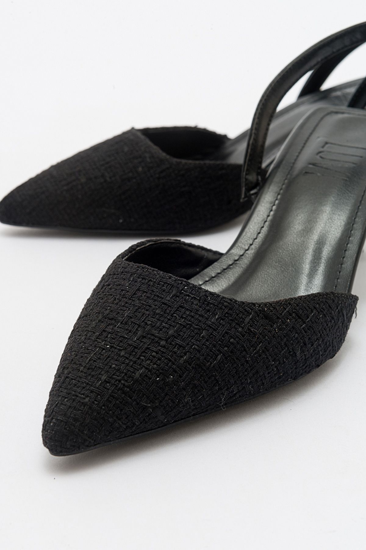 استیلتو سیاه زنانه توییت تخمدان اورجینال luvishoes