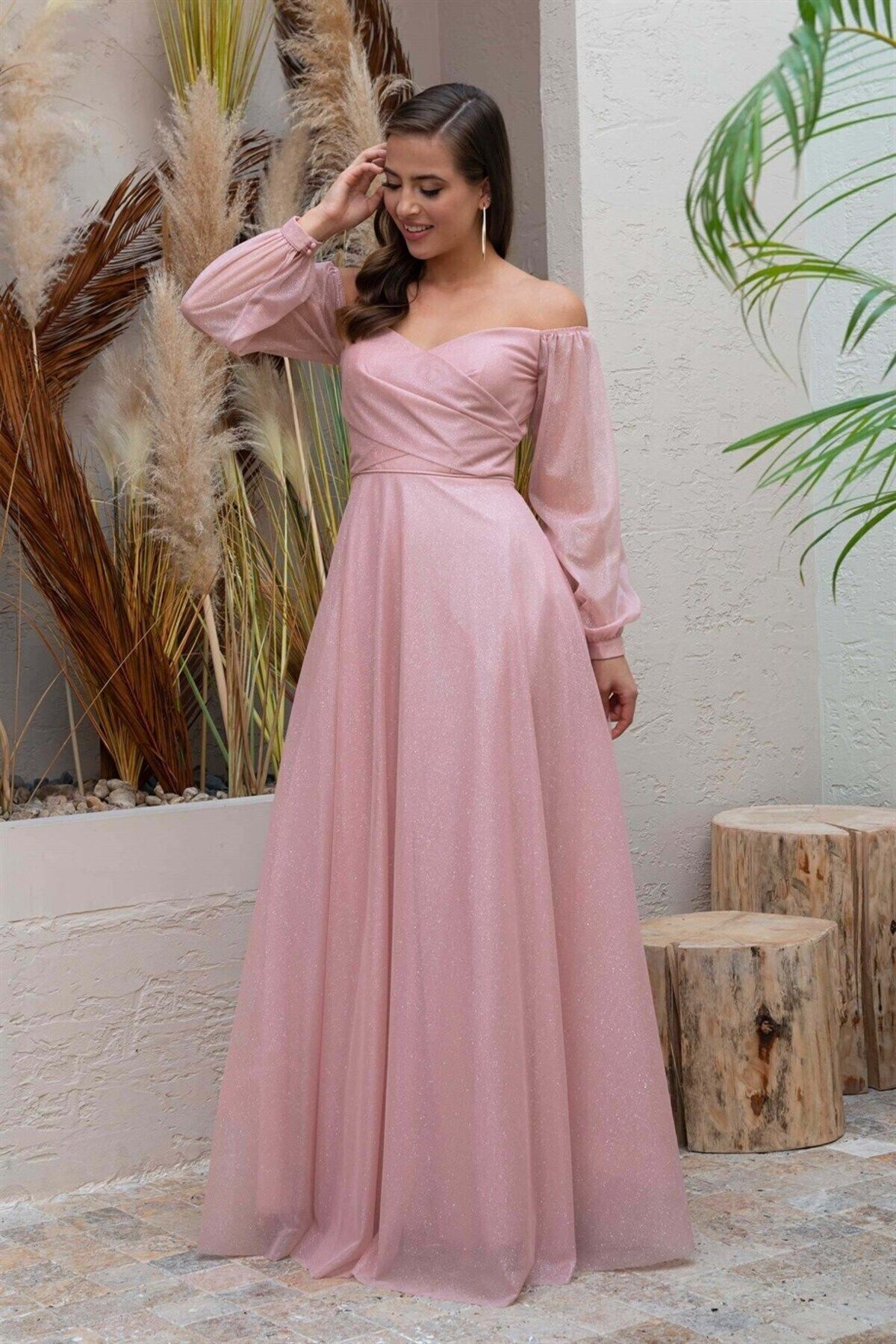 Long sleeve engagement new arrivals dress