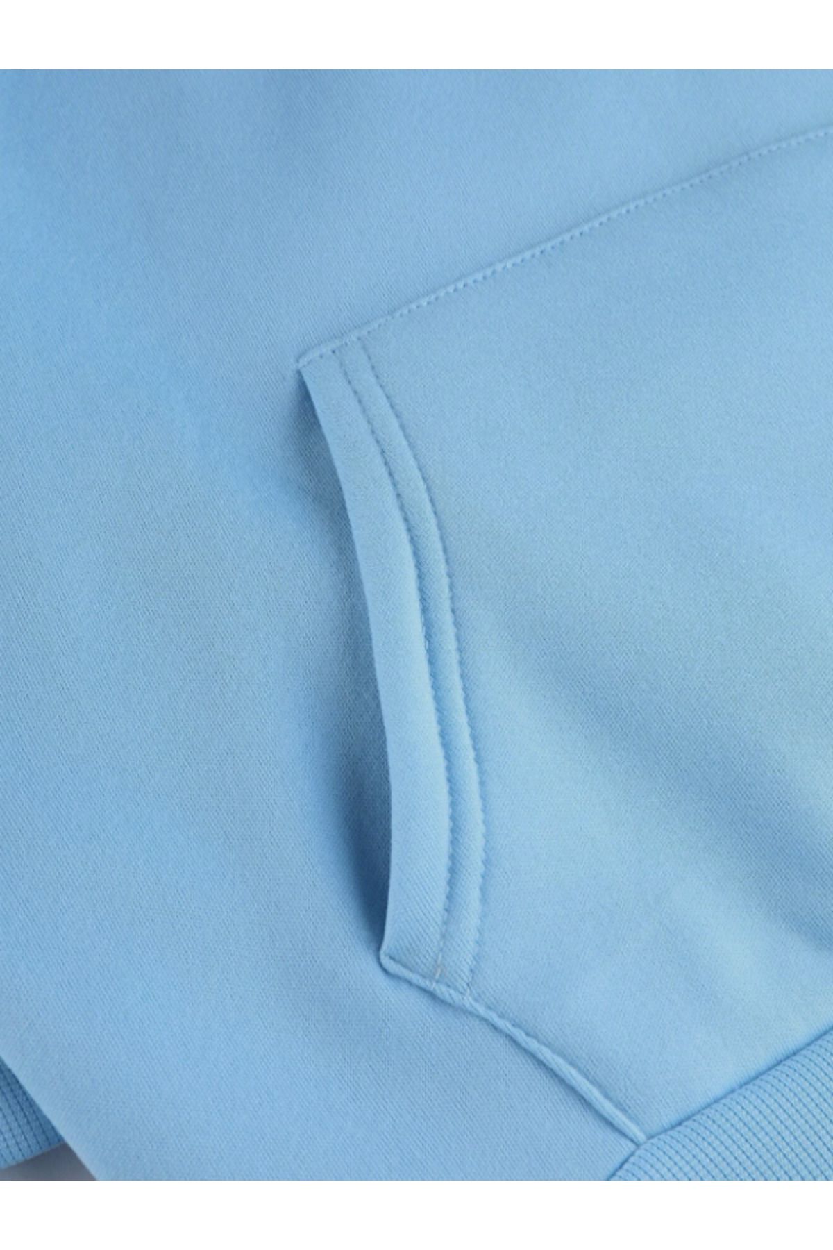 Scrovtie-Baby Blue Women's Men's Oversize Hooded Kangaroo Pocket Zeta Tau Printed Sweatshirt Hoodie 3