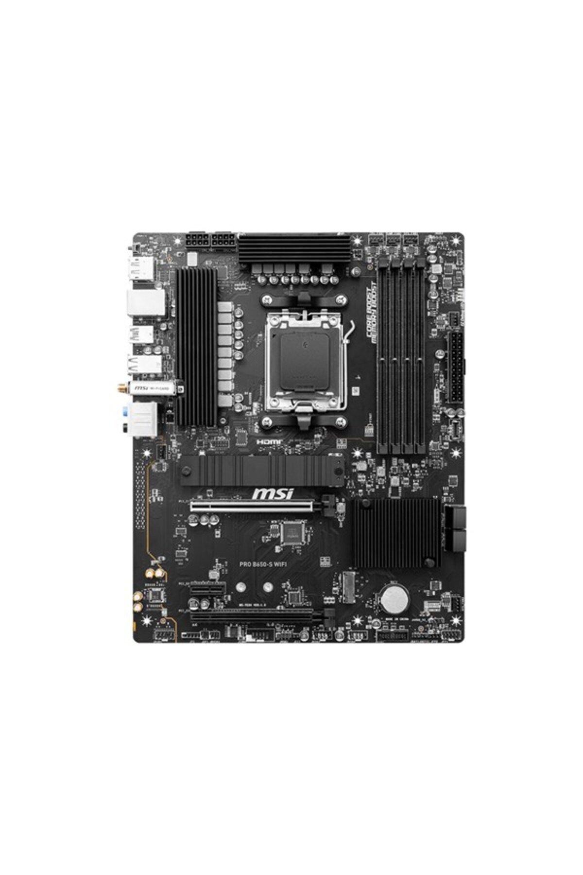 MSI-MSI PRO B650-S WIFI-6E DDR5 AMD ATX - HDMI-DP PCIE 4.0 2