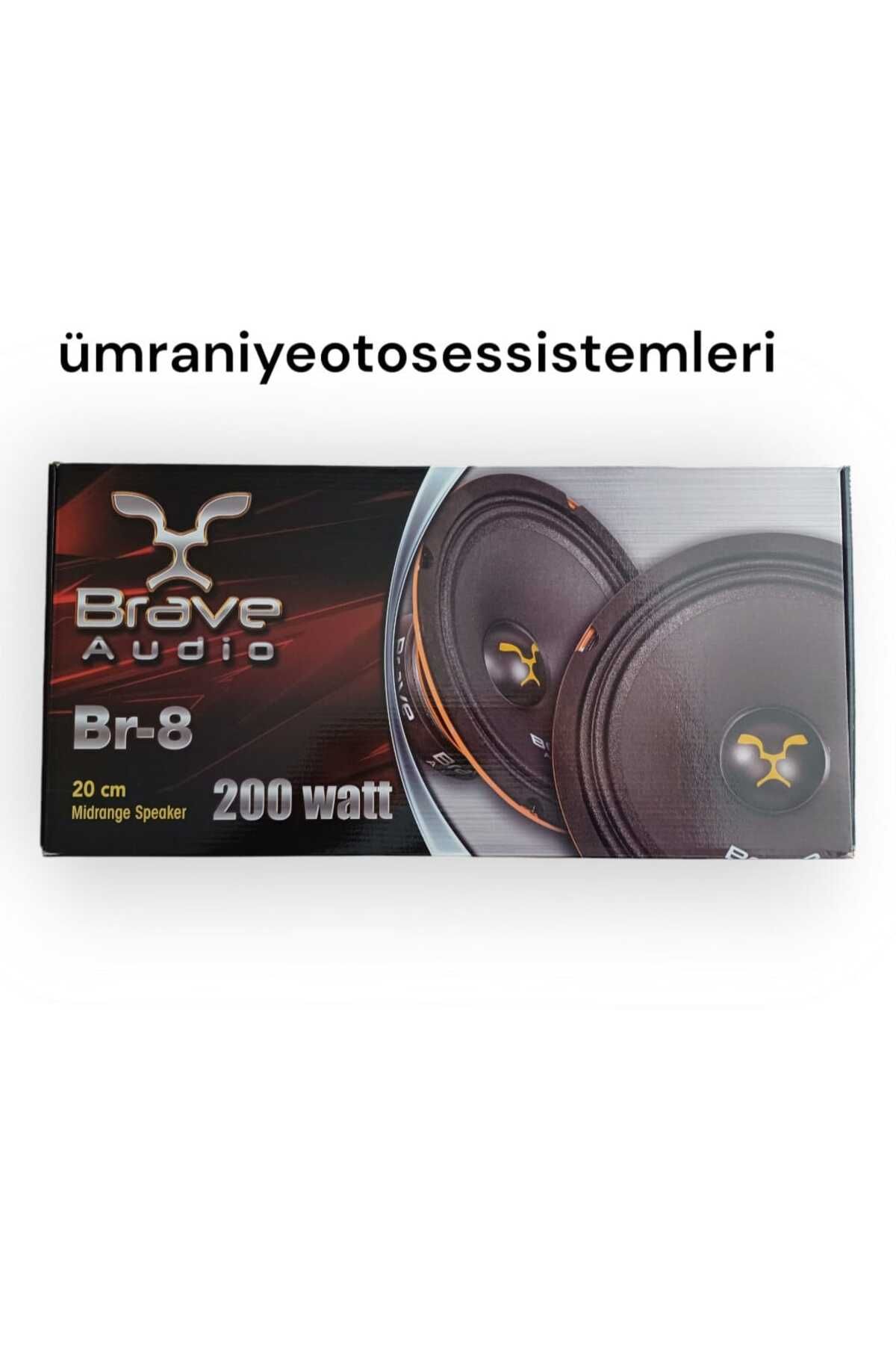 20 CM ÇİFTİ 400 WAT 200 RMS BRAVE MİDRANGE - 3