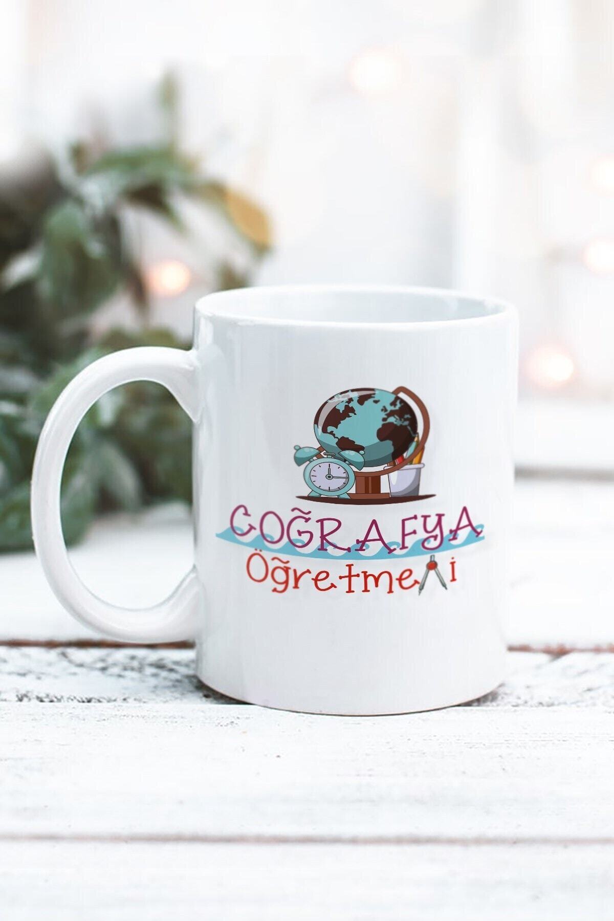 Mug with Geography Teacher Design