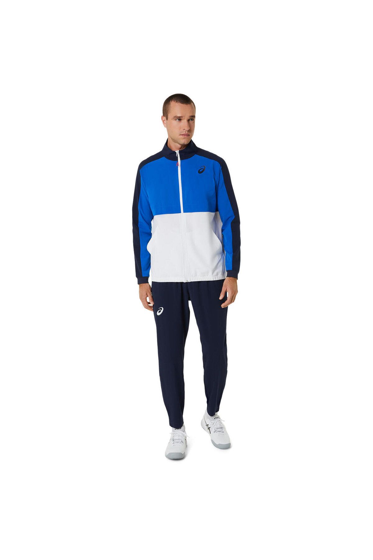 Asics Men Match Jacket Lacivert Ceket 2041a249 404 Fiyat