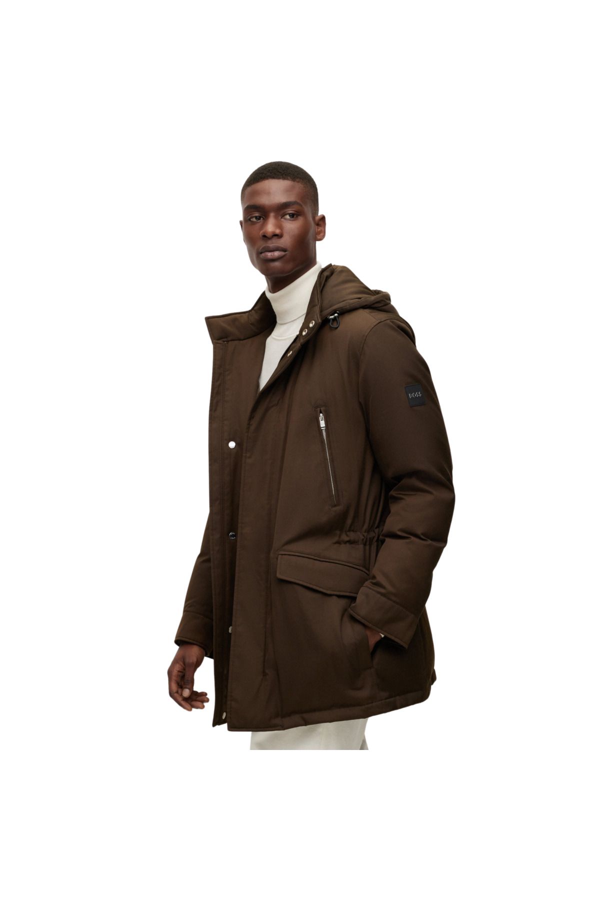 Hugo Boss Hooded Men s Goose Down Coat 10220362 01 Trendyol