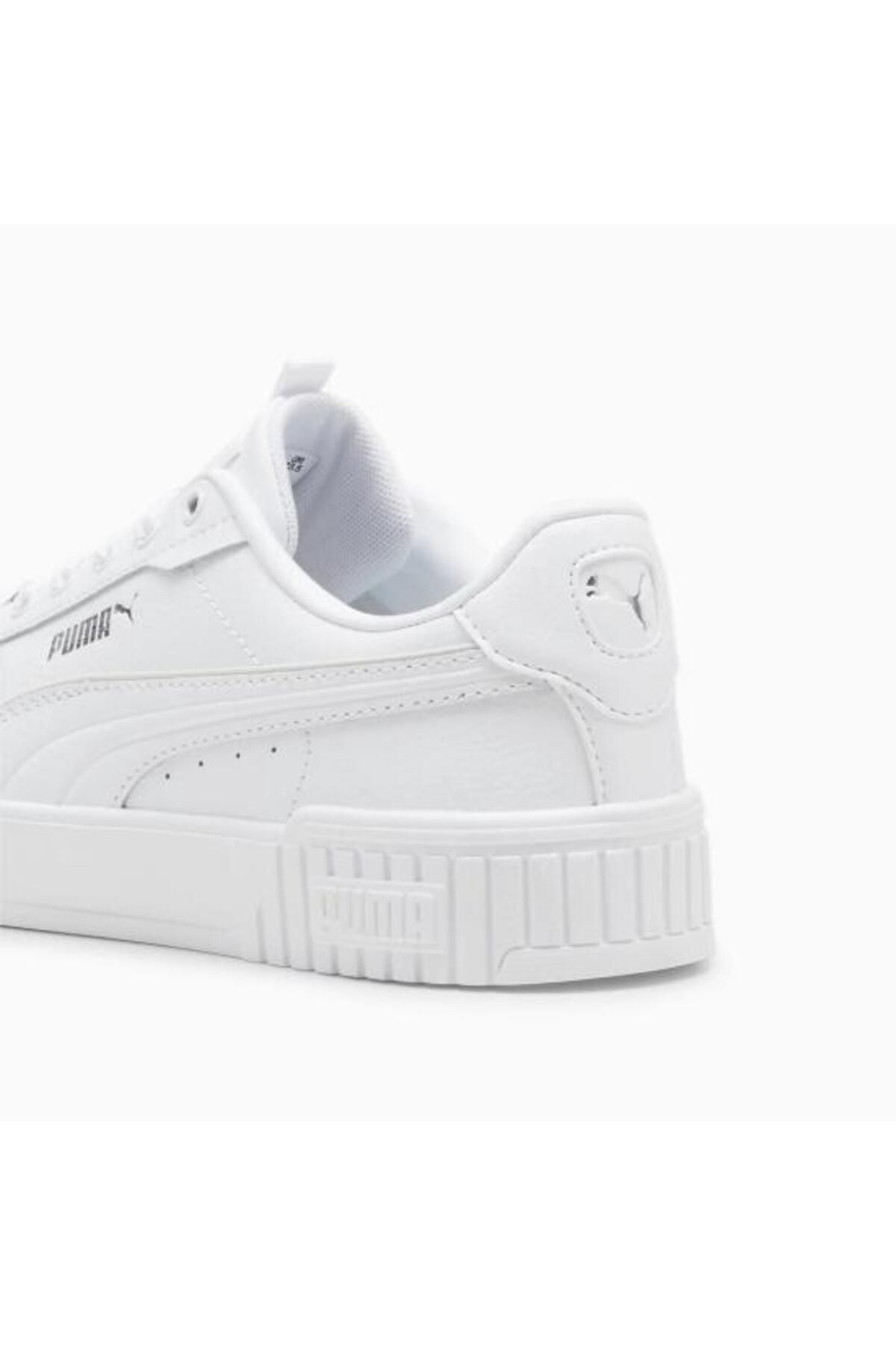 Puma-Γυναικεία casual παπούτσια Carina 2.0 Lux Λευκό-Γκρι 2