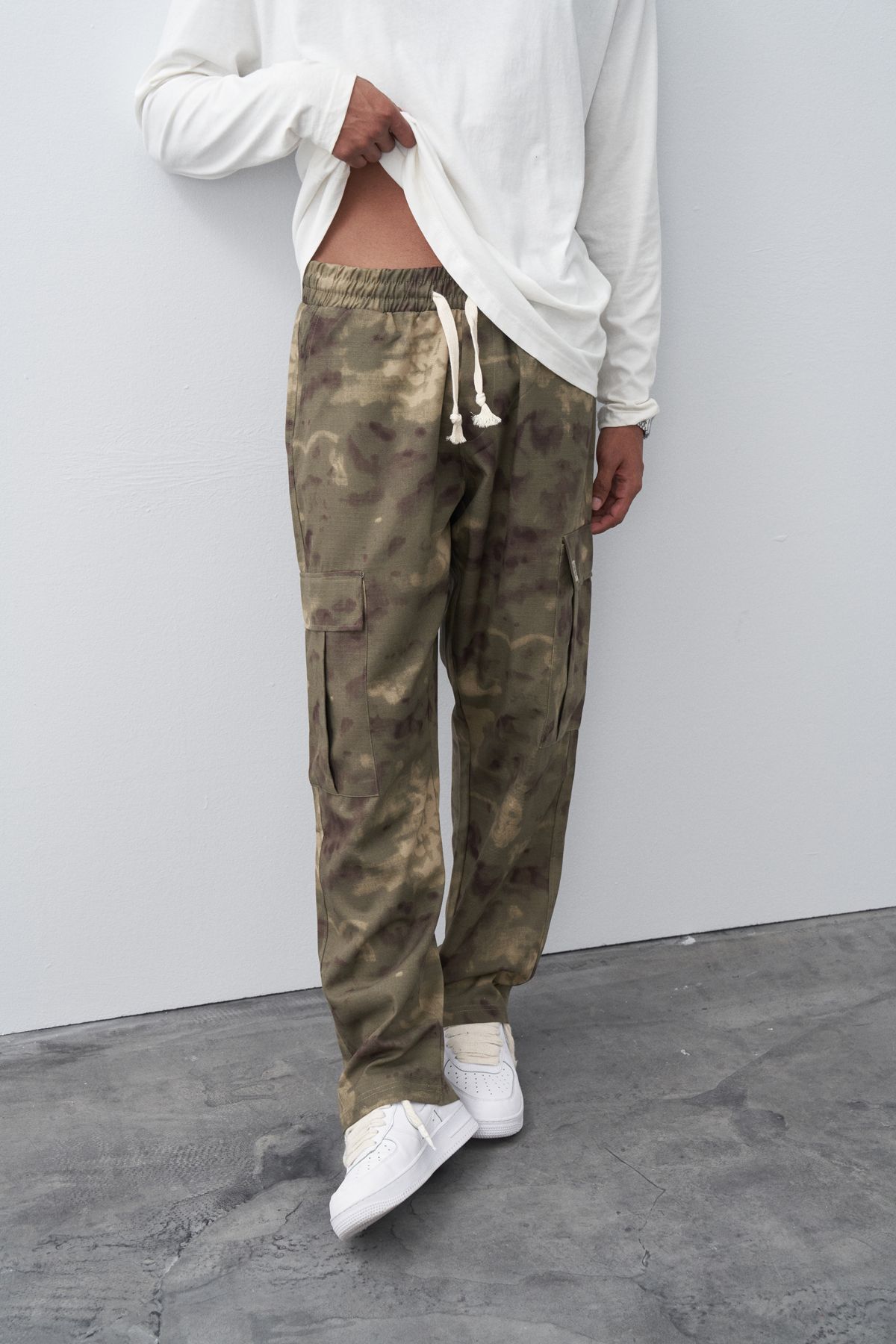 Pacsun drop skinny camo cargo clearance jogger pants