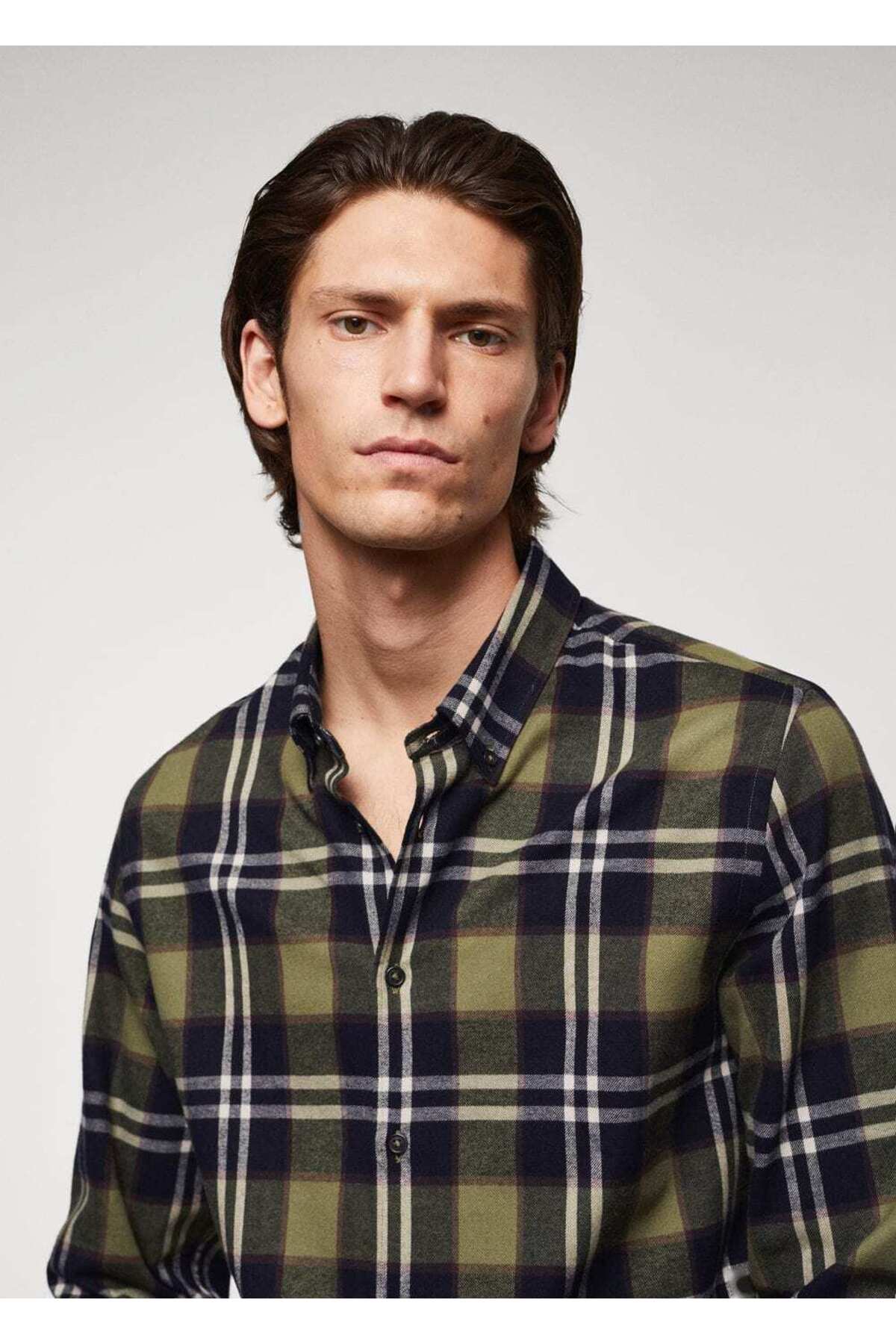 پیراهن مردانه مانگو | 57045953 MANGO Man - Image 6