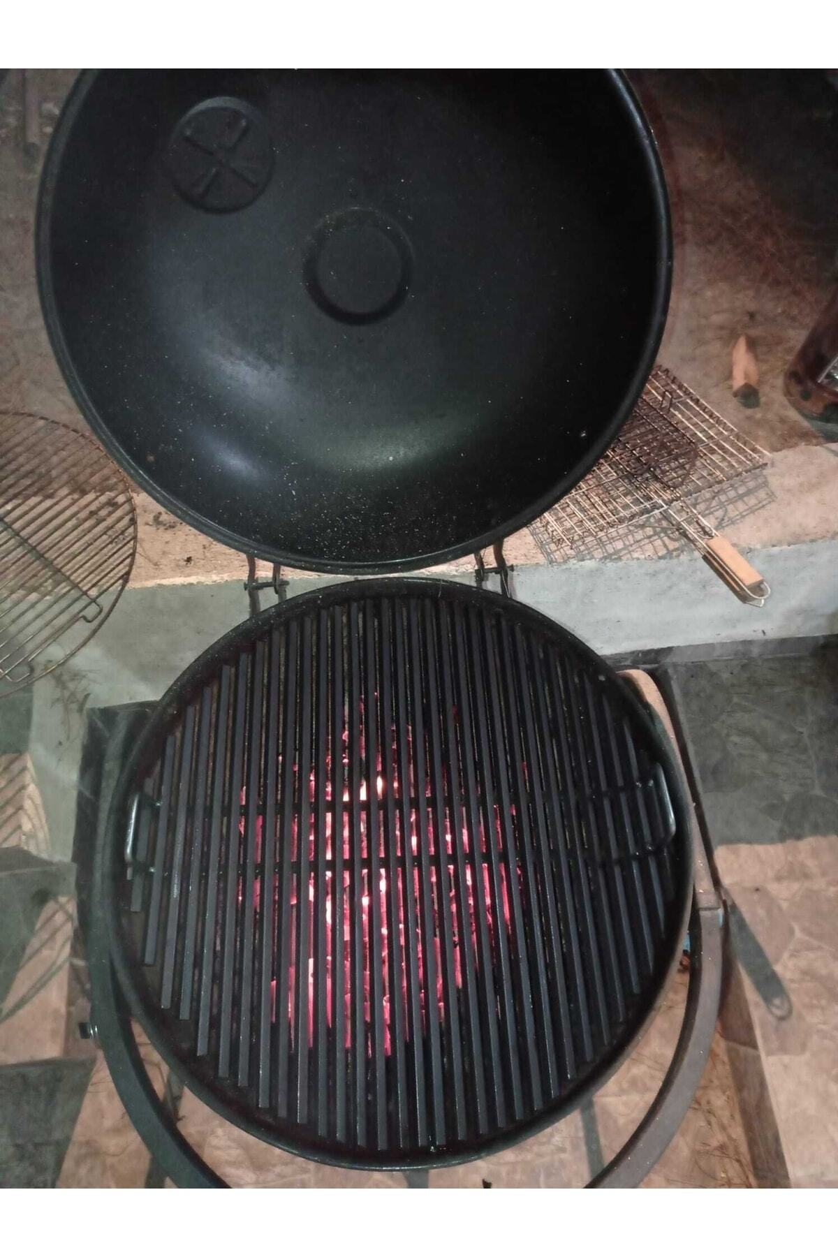 34,5 Cm Yuvarlak Daire Döküm Küre Mangal Izgarası Blooma,weber,grillstar,robust Mangallarına Uygun 6