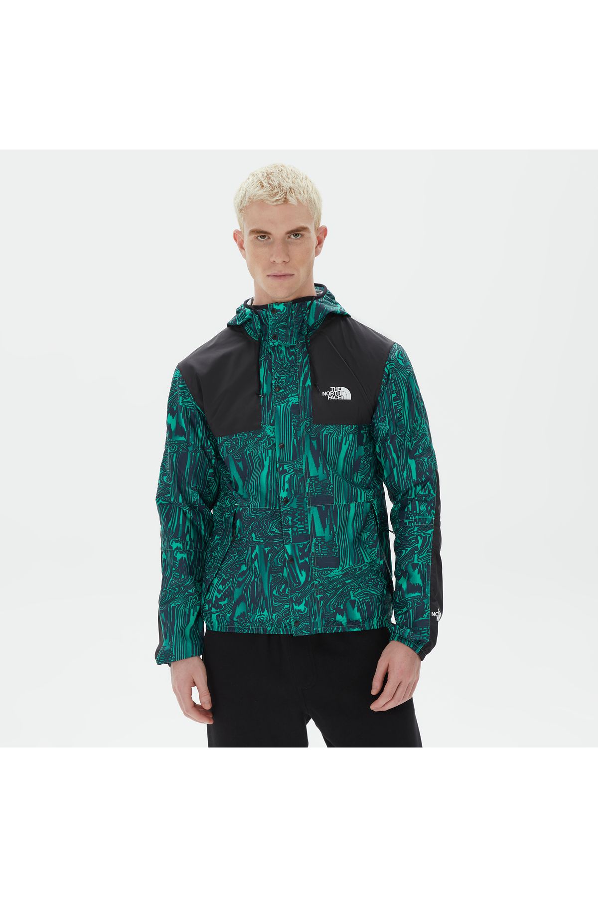 The north face 1985 mountain fly sticker on sale jacket