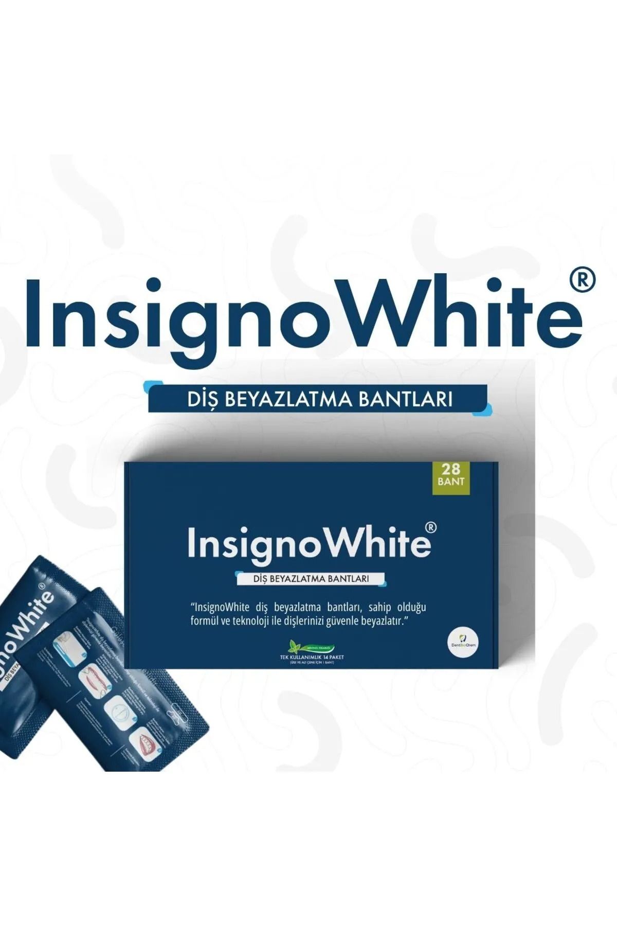 محصولات سفیدکننده دندان باند سفید کننده 14 28 InsignoWhite