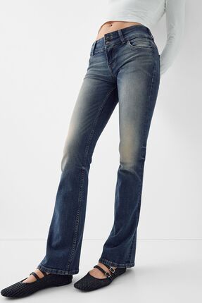 Bershka Low Waist Bootcut Jean Fiyat Yorumlar Trendyol