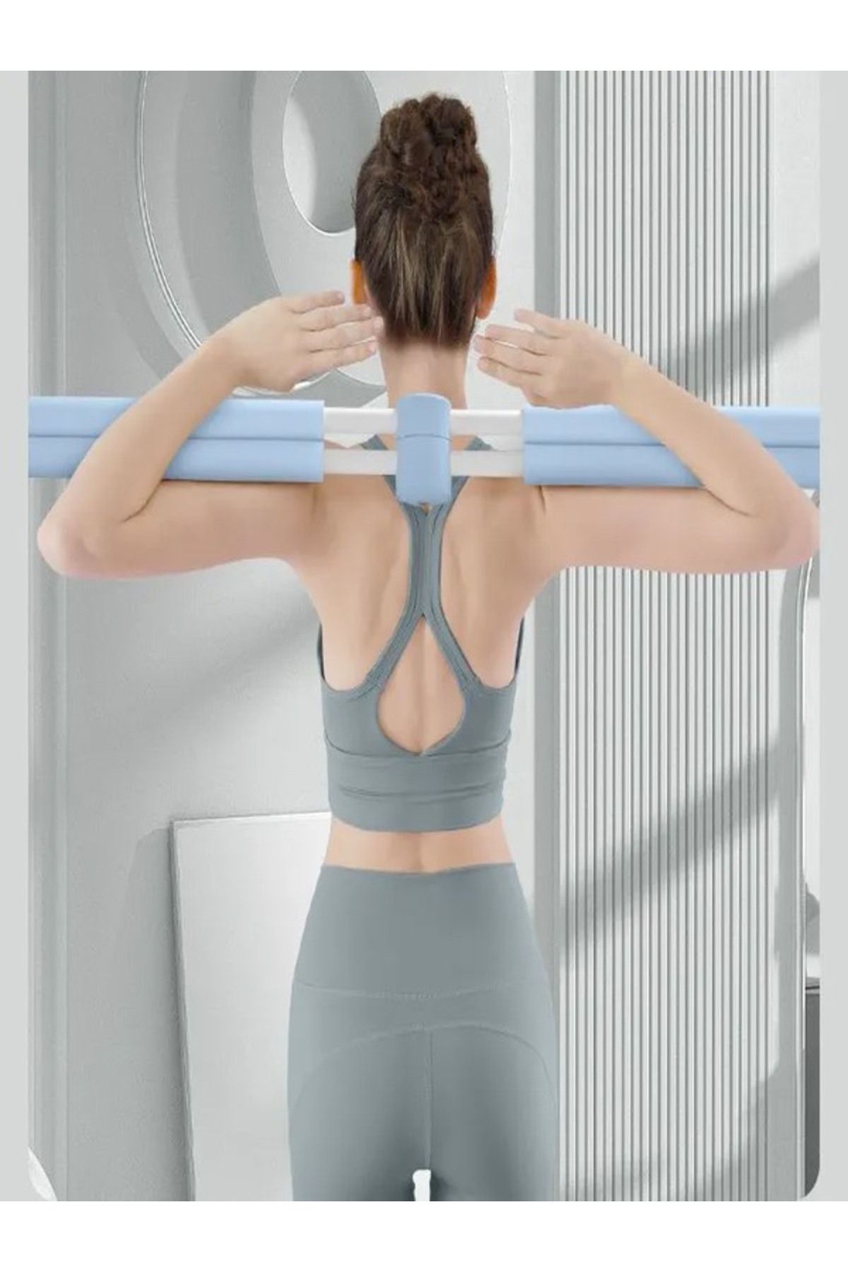 Clifton-Posture Corrector Humpback - Yoga Stick Stretching Tool, Back Splint Bar Bar 3