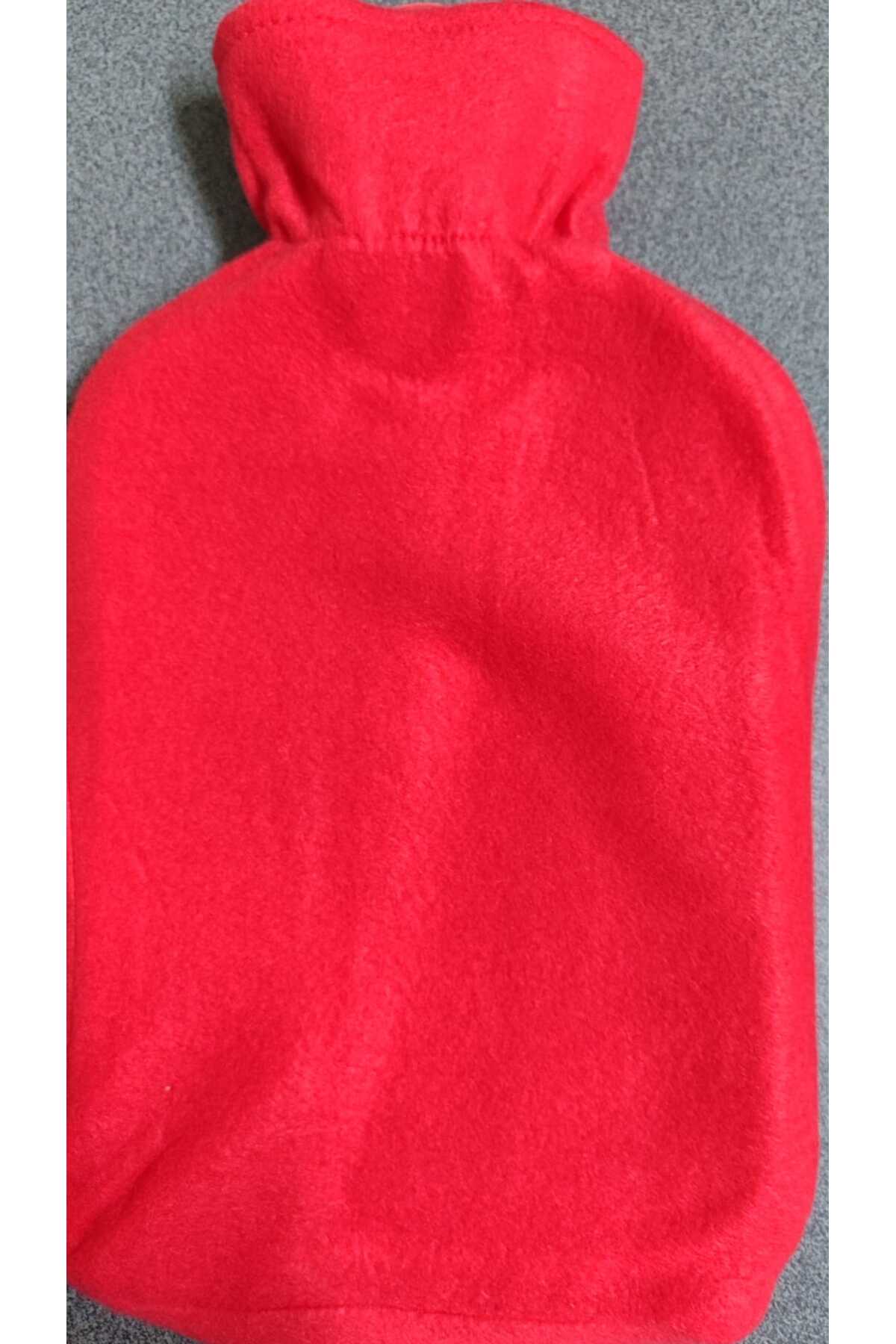 Star Baby Sıcak Su Torbası Polar Kılıflı Kırmızı 2 Lt