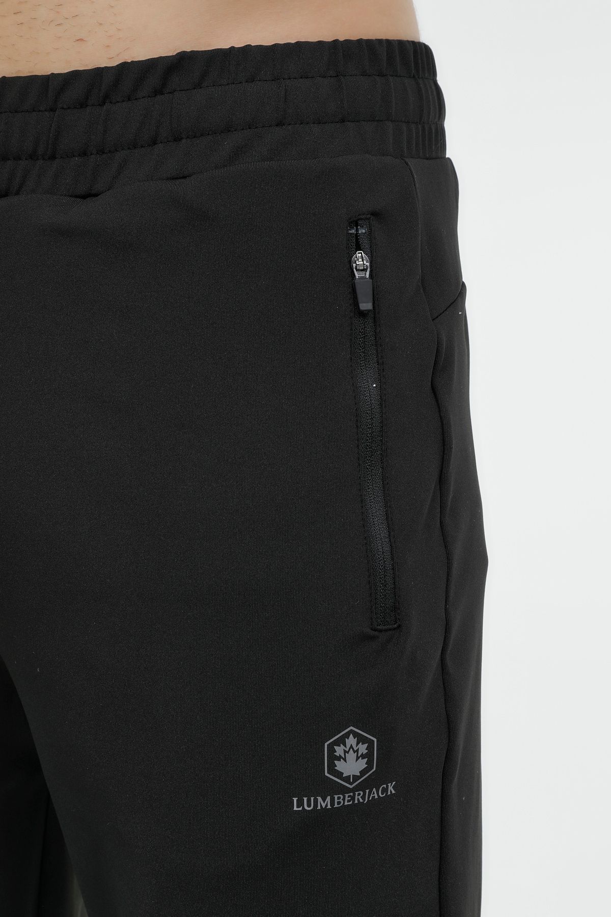 lumberjack-M-SB206 BASIC T.PNT 4FX Μαύρο Ανδρικό Φούτερ 4