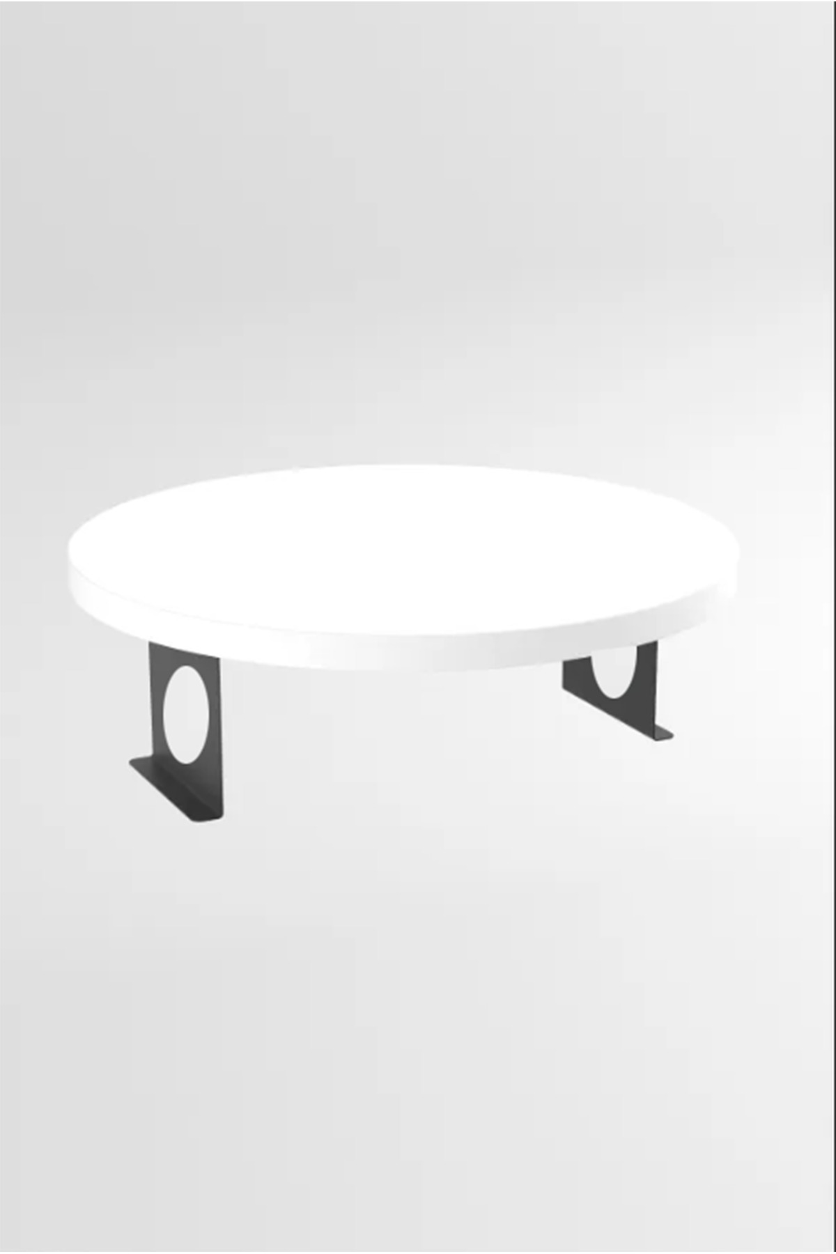 39 Cm Beyaz Ahşap Koltuk Yanı Sehpa Ayarlanabilir Tepsi 39 Cm Genişlik Dekoratif Modern Tepsi