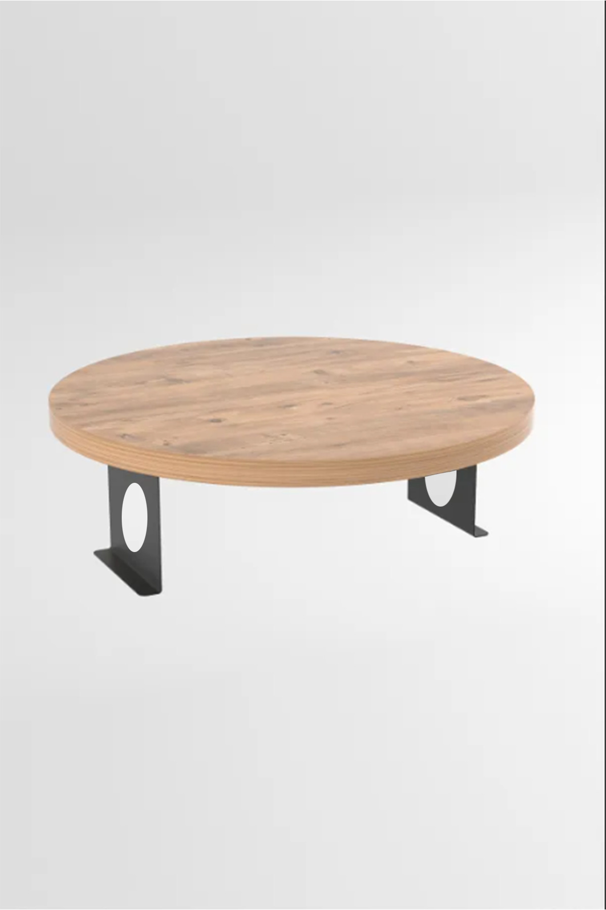 39 Cm Açık Ceviz Ahşap Koltuk Yanı Sehpa Ayarlanabilir Tepsi 39cm Genişlik Dekoratif Modern Tepsi