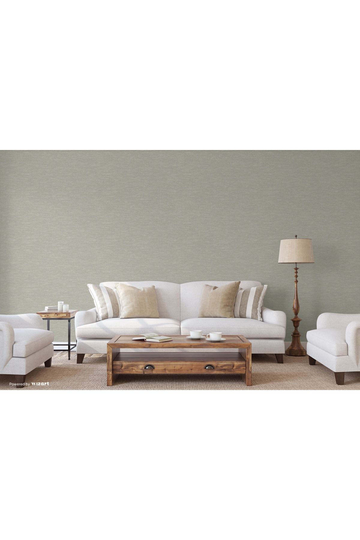 Adawall-Omega 1113-5 Self Patterned Plain Plain Wallpaper 3