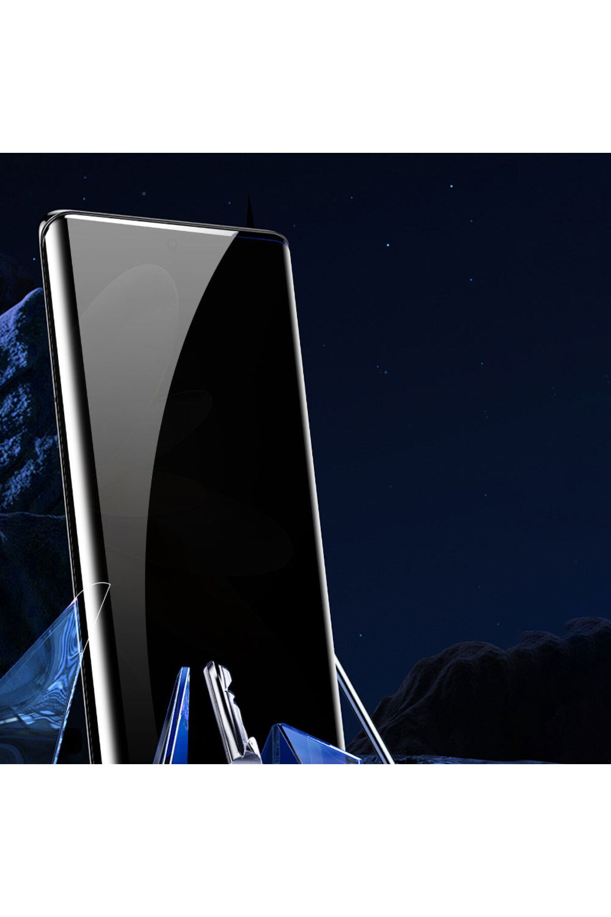 CEPCASE-Galaxy S22 Ultra - تطبيق عملي، جهاز Easy App مع جهاز، واقي شاشة Black Ghost 4