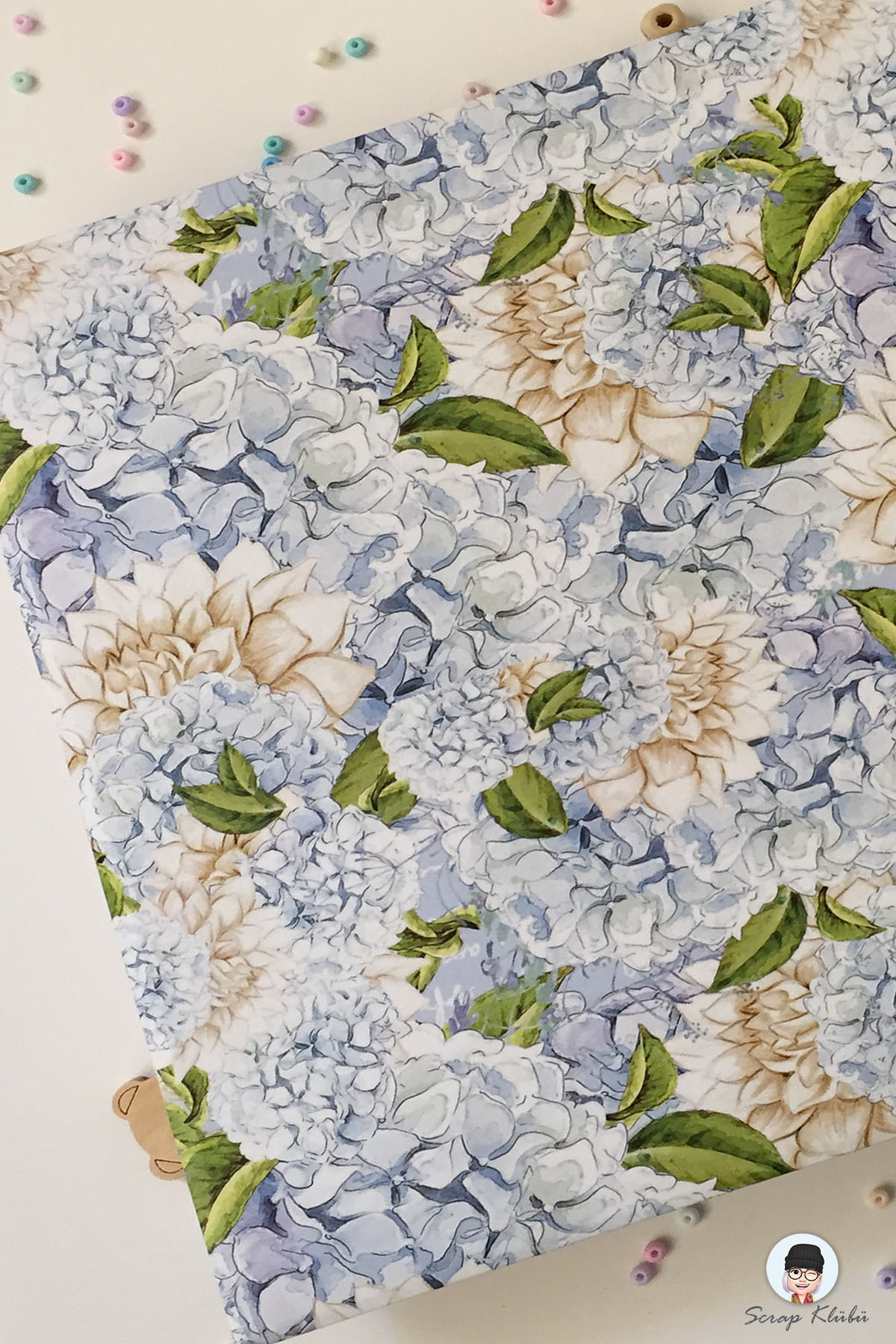 Scrap Klübü Ayıcık Tasarımlı El Yapımı Bebek Anı Defteri / Bebek Fotograf Ve Anı Albümü fotoğrafı 7 (önizleme)