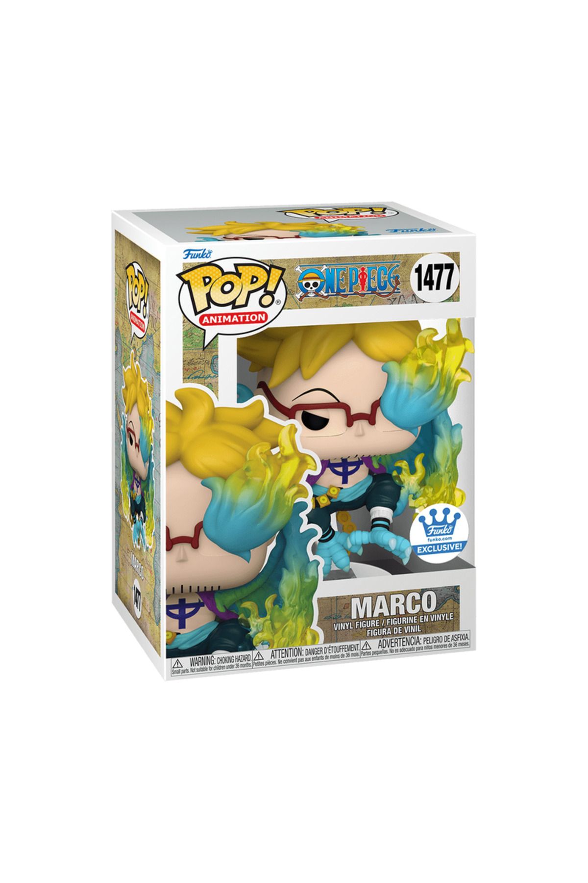 Funko Pop Animasyon One Piece Marco 1477 Special Edition Figur