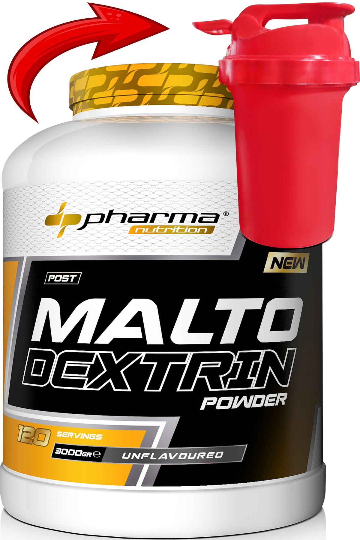 Pharma Nutrition Maltodextrin - 3kg - 120 Servis Karbonhidrat