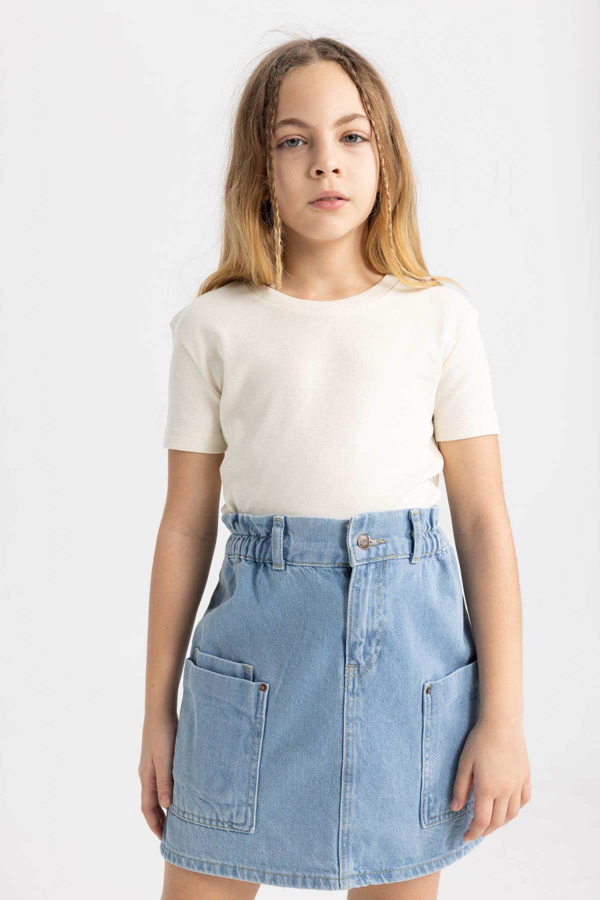 تی شرت دخترانه دفاکتو | B3054A824SM Defacto - Image 3