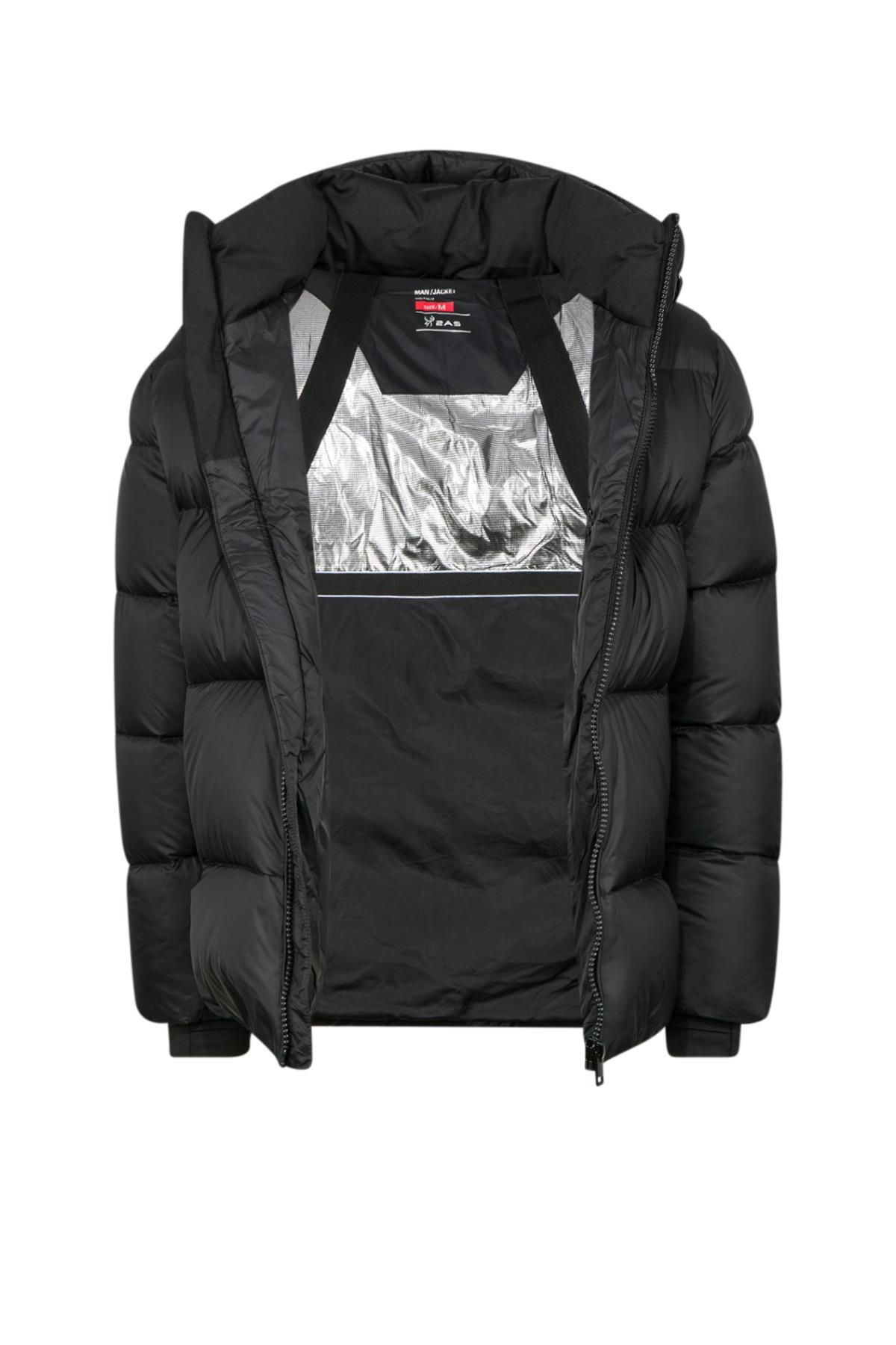 2AS-Angelo Men's Down Jacket Coat Black 5