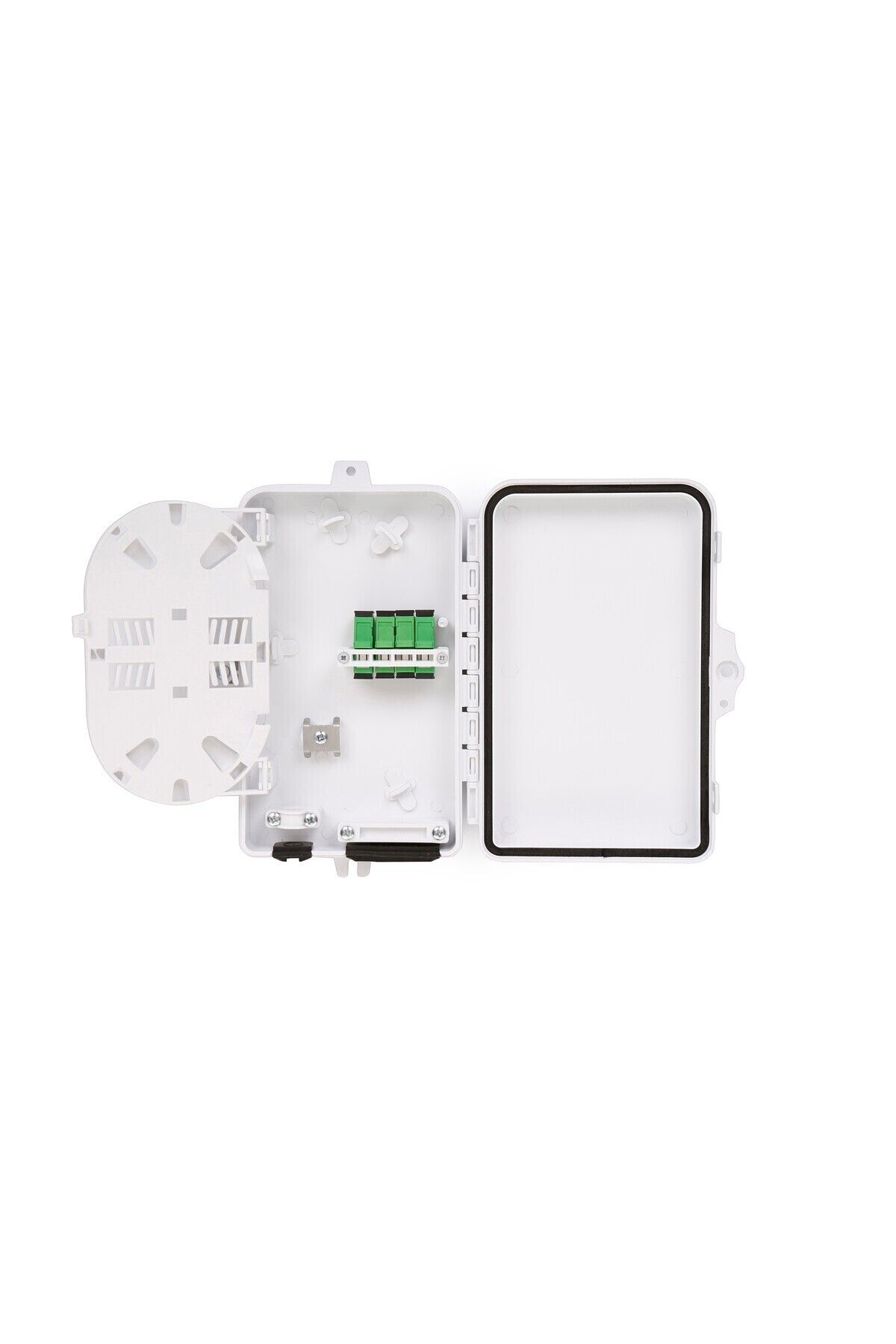 fibx Fiber Optik Sonlandırma Kutusu 1-4 Port Sc/apc Sc/upc Uyumlu Ftth Gpon Konnektörsüz “boş”