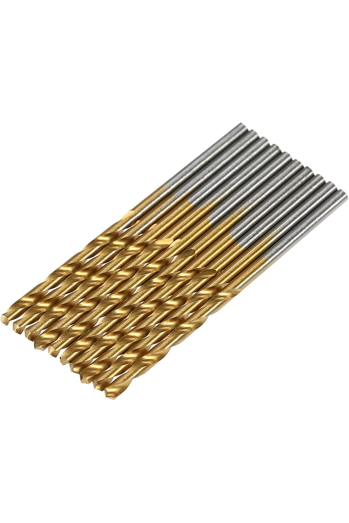 MertTools HSS Kaplama Titanyum Yüksek Hızlı Çelik 3,2 mm 10 Adet