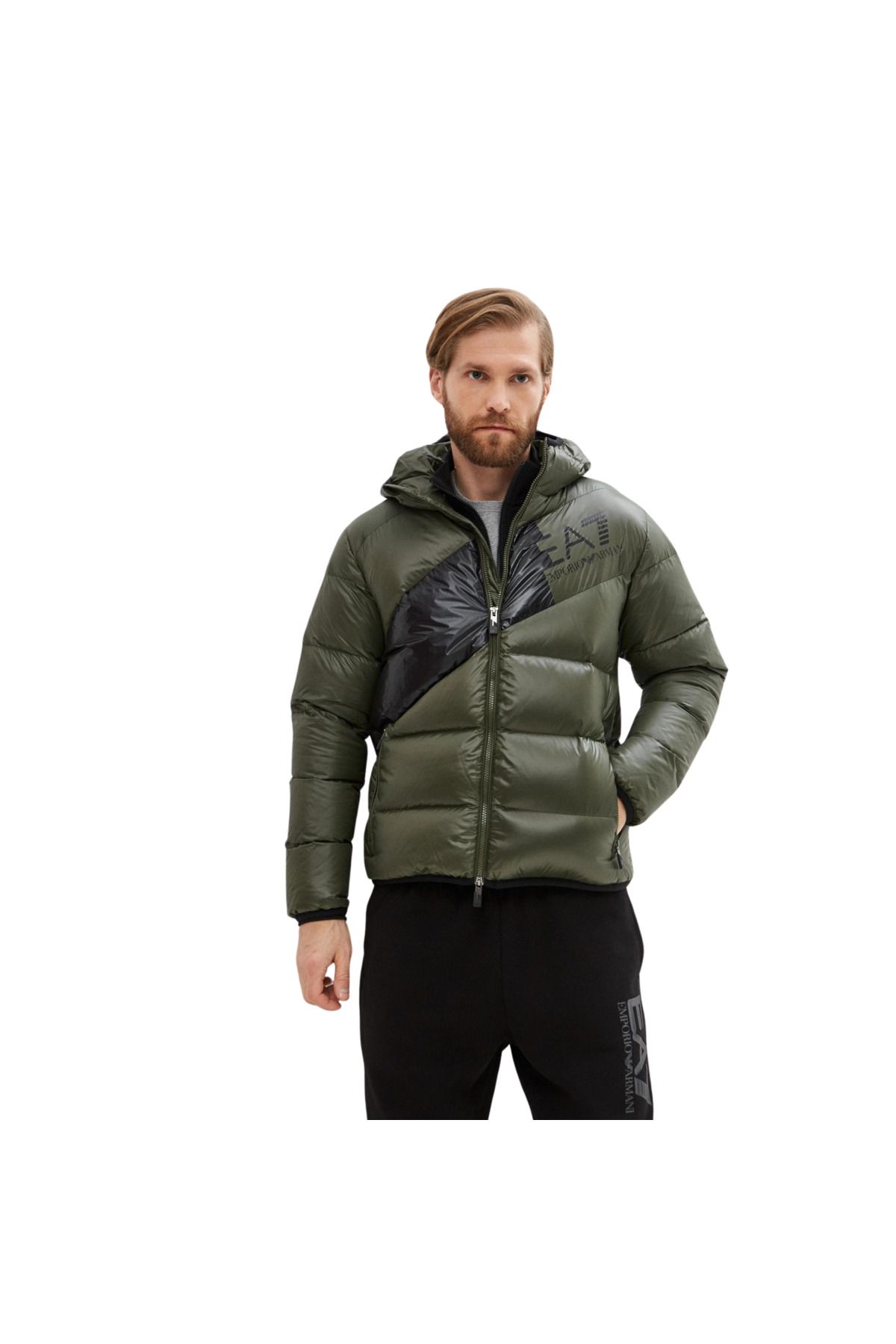 Emporio armani online green jacket