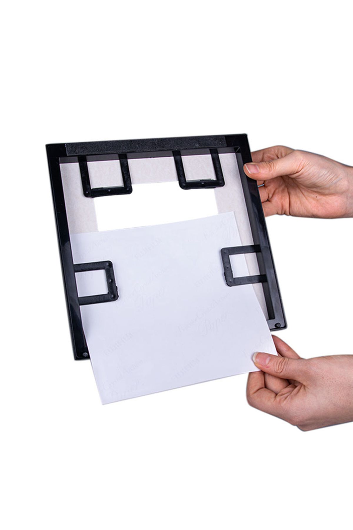 Lodos-21x21cm Square Frames with Adhesive Disconnect and Mat - Pack of 3 7