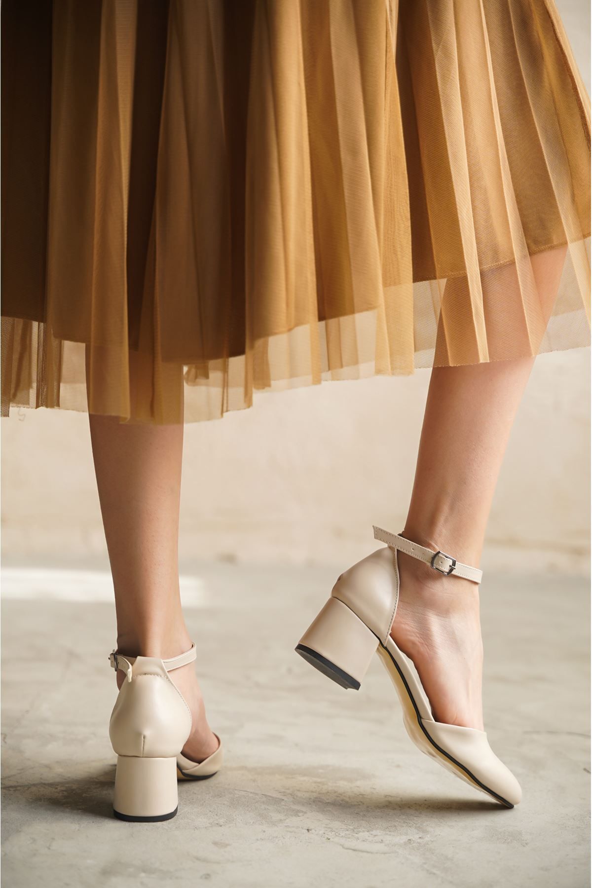 Total motion salima clearance ankle strap pump