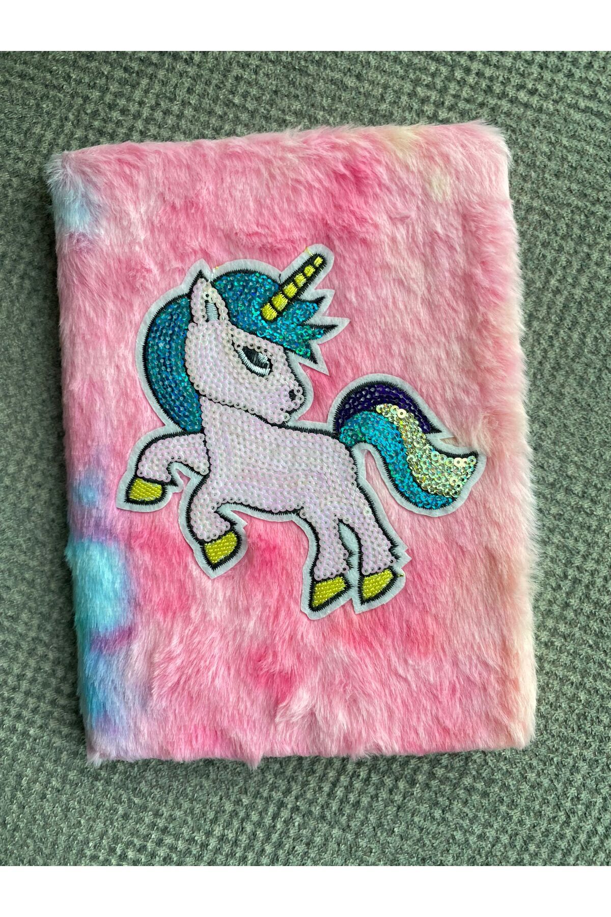 BLA GROUP-Unicorn Cute Sequin Shiny Figured Notebook Scrapbook Lined 3