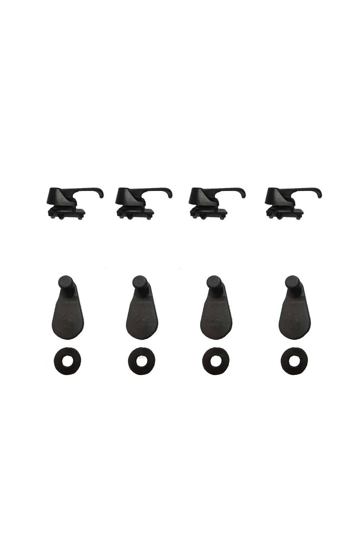 OFMES Doğan Slx Şahin Kartal Iç Kapı Ve Cam Açma Kolu 12 Parça Set Kapı Ve Cam Kolu Set