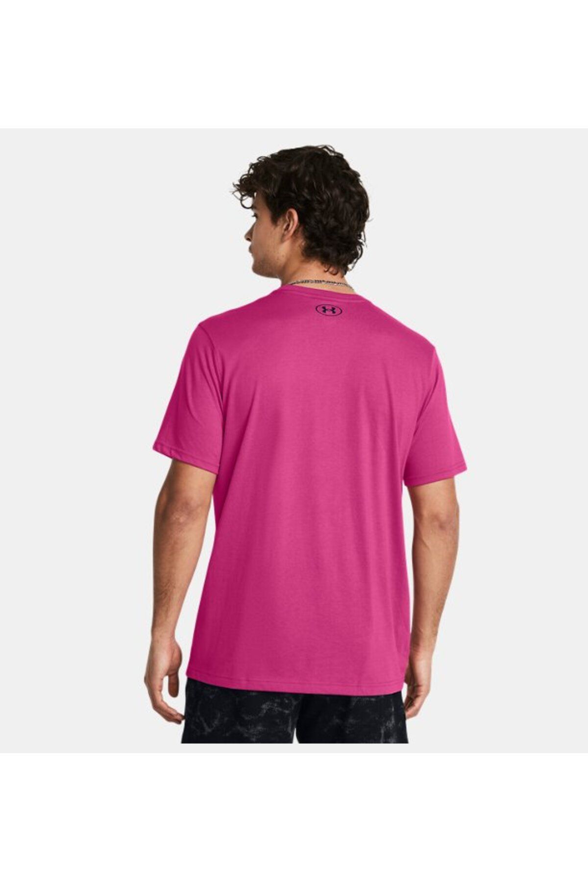 تی شرت صورتی مردانه پروژه سنگ بازپرداخت گرافیک آستین کوتاه 1383191 686 Under Armour