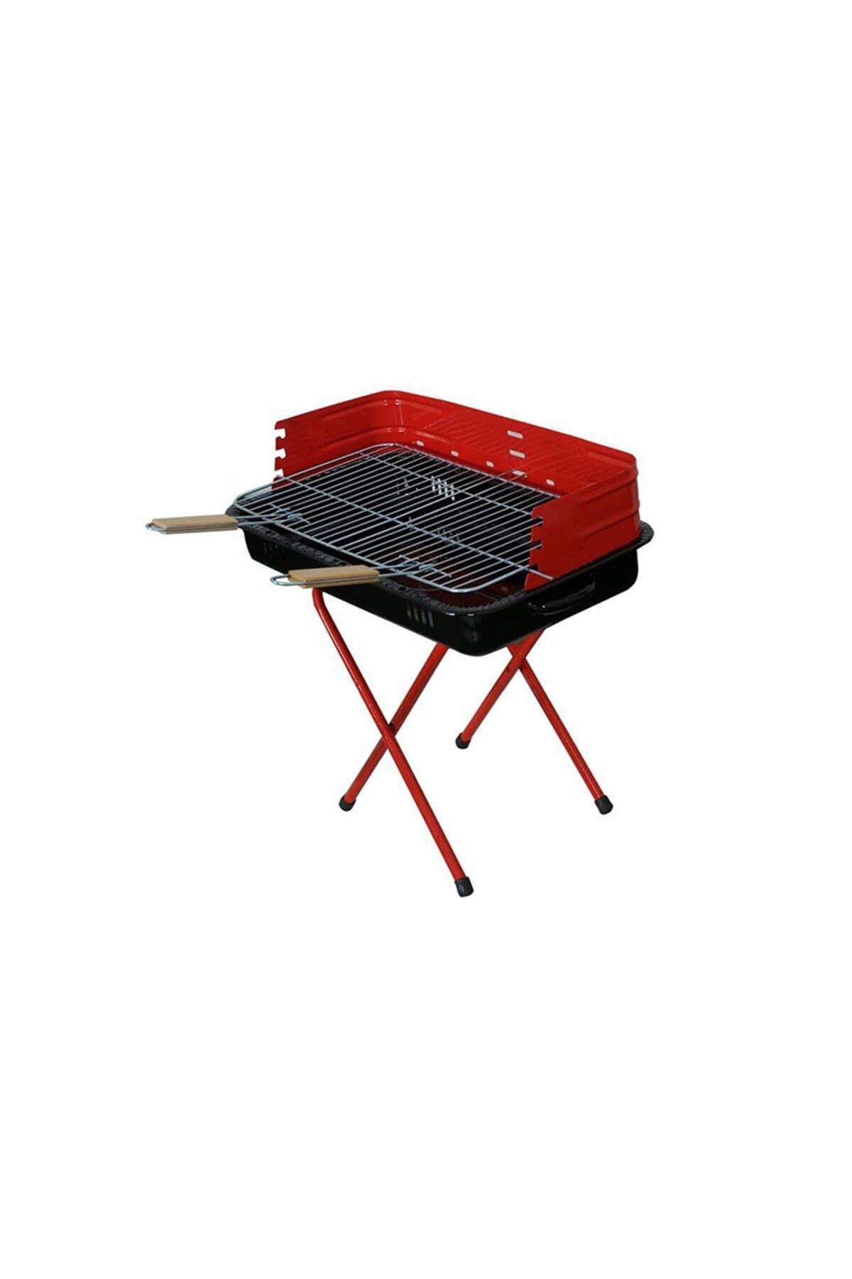 60lık Lüx Pervazlı Ayaklı Mangal Barbekü 2