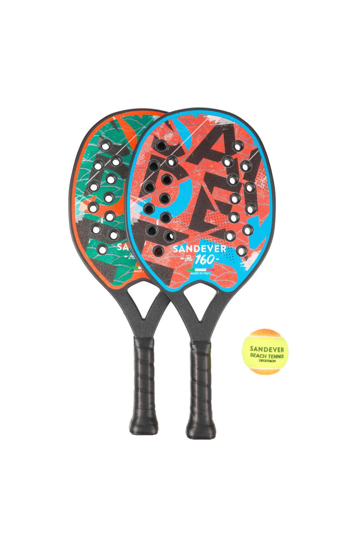 Decathlon-Sandever Beach Tennis Racket & Net Set - Btr 160+ 8