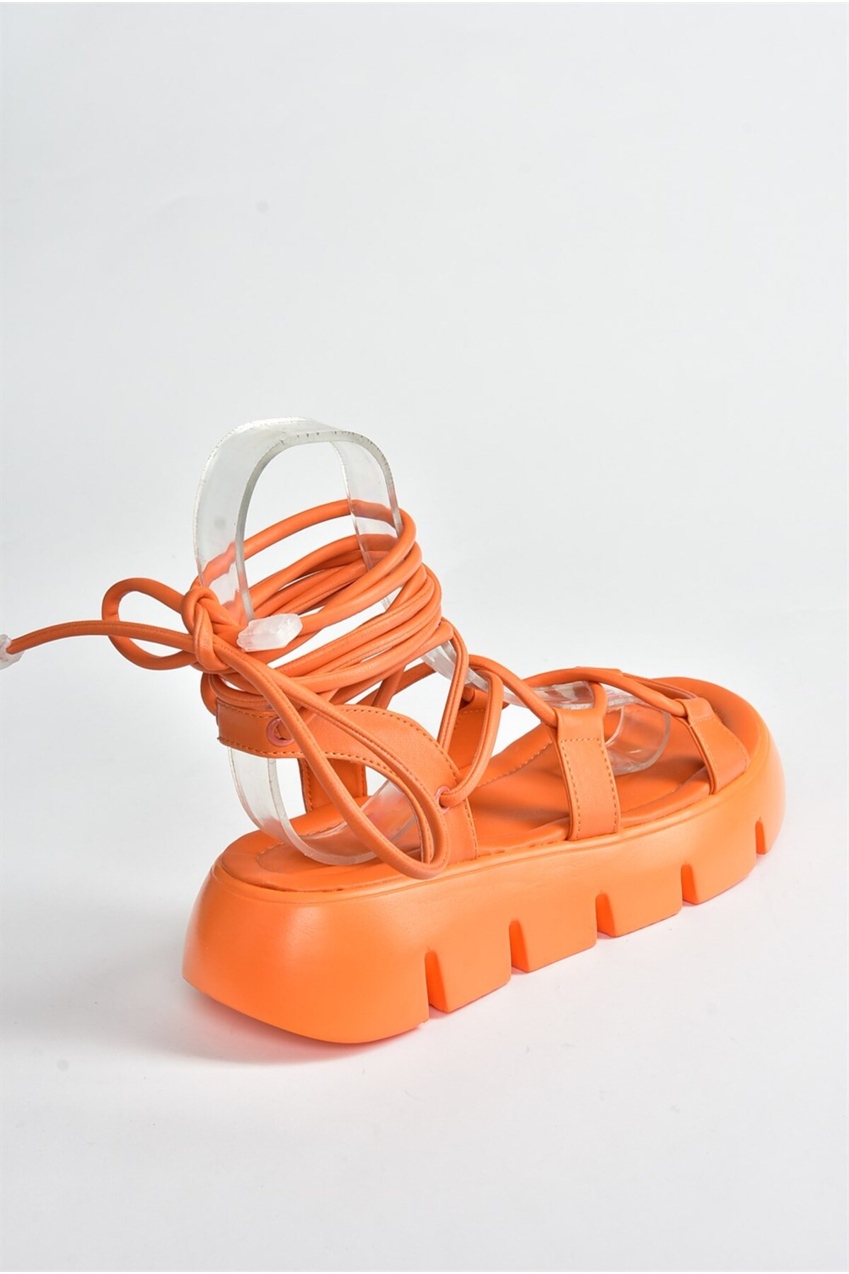 صندل زنانه نارنجی Fox Shoes | M2670830 اورجینال - تصویر 6