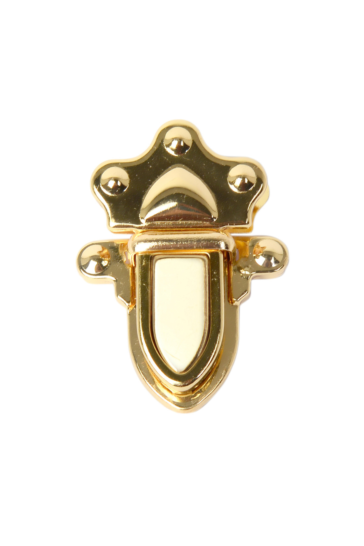 Nilden Hobby 2 Pieces Crown Model Bag Lock - Width 3 Cm - Length 5 Cm ( Double )