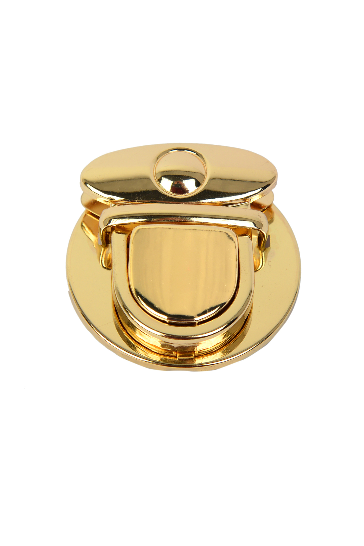 2 Metal Frog Model Bag Lock - Width 4.5 Cm Length 4.5 Cm ( Double )