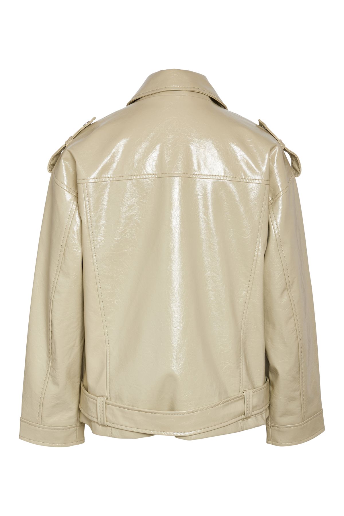 Noisy May-NMKANE PAULINA PU L/S BIKERJACKE WVN 1