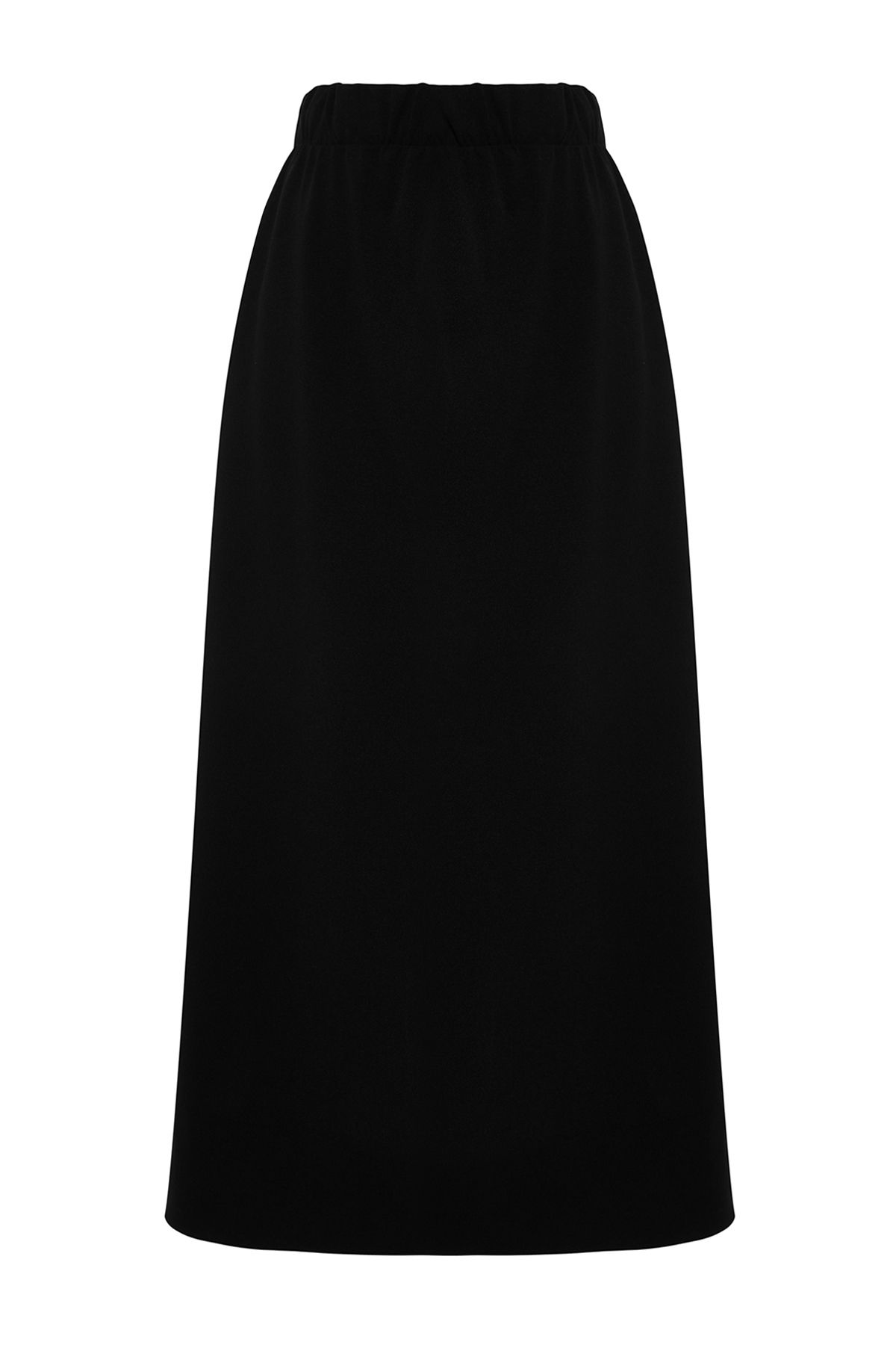 Trendyol Modest-Black Knitted Skirt - Pocket Detail and Elastic Waist TCTSS24EE00006 7