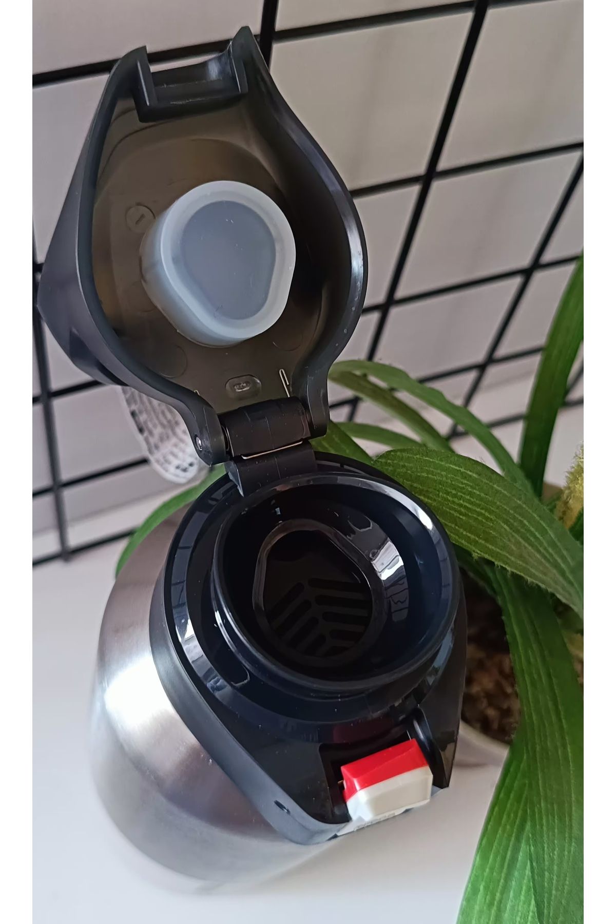 قمقمه کمپ چند رنگ Thermos استیل ضد زنگ Quechua سفید 0.5 L MH500 Decathlon
