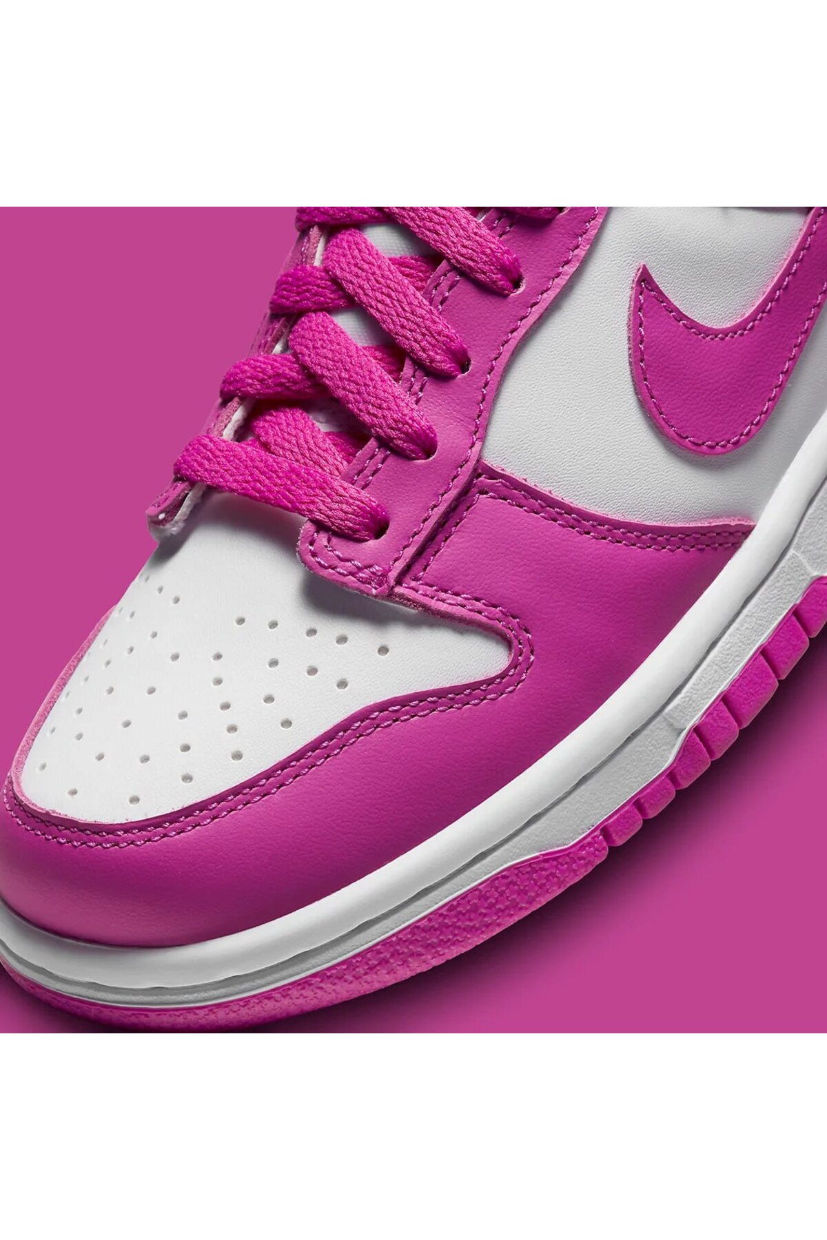 Dunk Low “Fuchsia فعال Nike نایکی اورجینال - تصویر 2