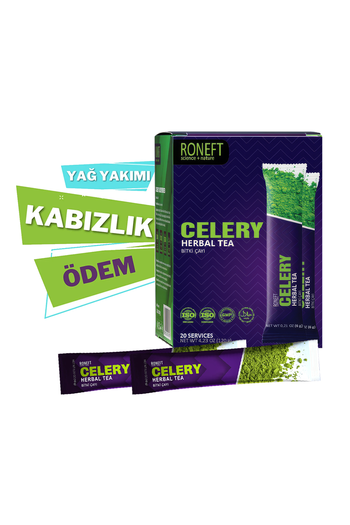 RONEFT Celery Detox Çayı 1 Kutu Fiyatı, Yorumları Trendyol