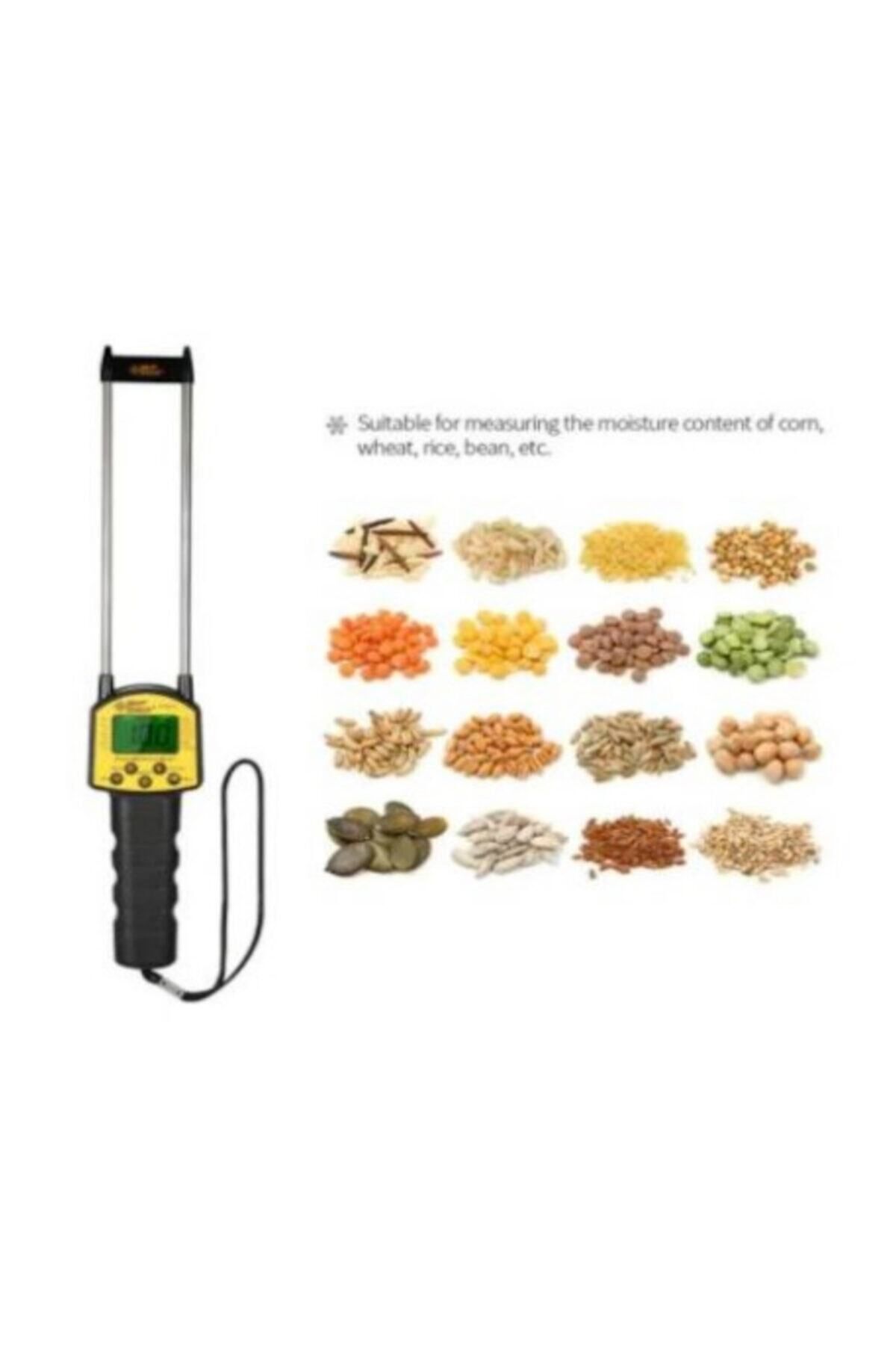 Dijital Tahıl Nem Ölçer, Tahıl Nem Ölçer Cihazı, Hububat Nem, Arpa, Buğda, Mercimek Nem - 3