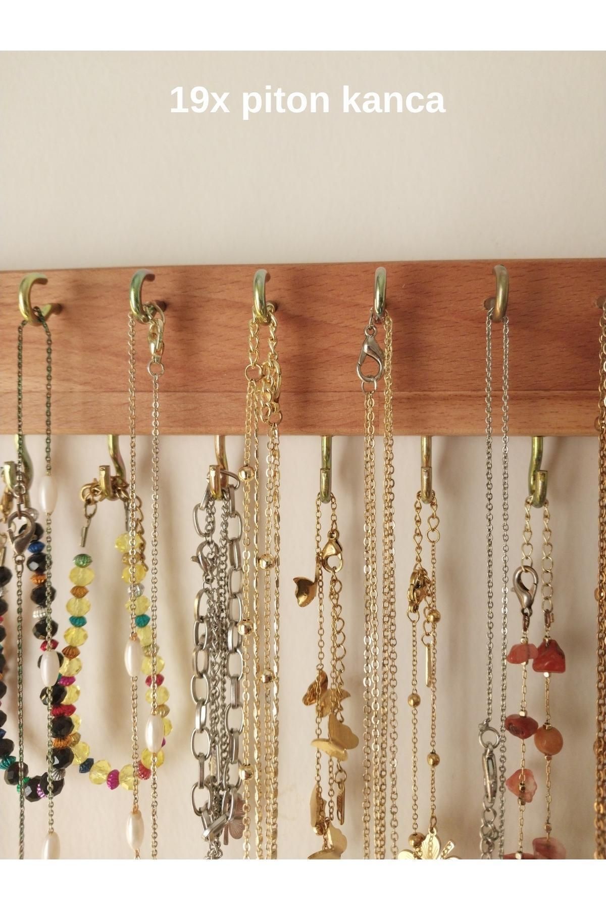Coat hanger hotsell necklace holder