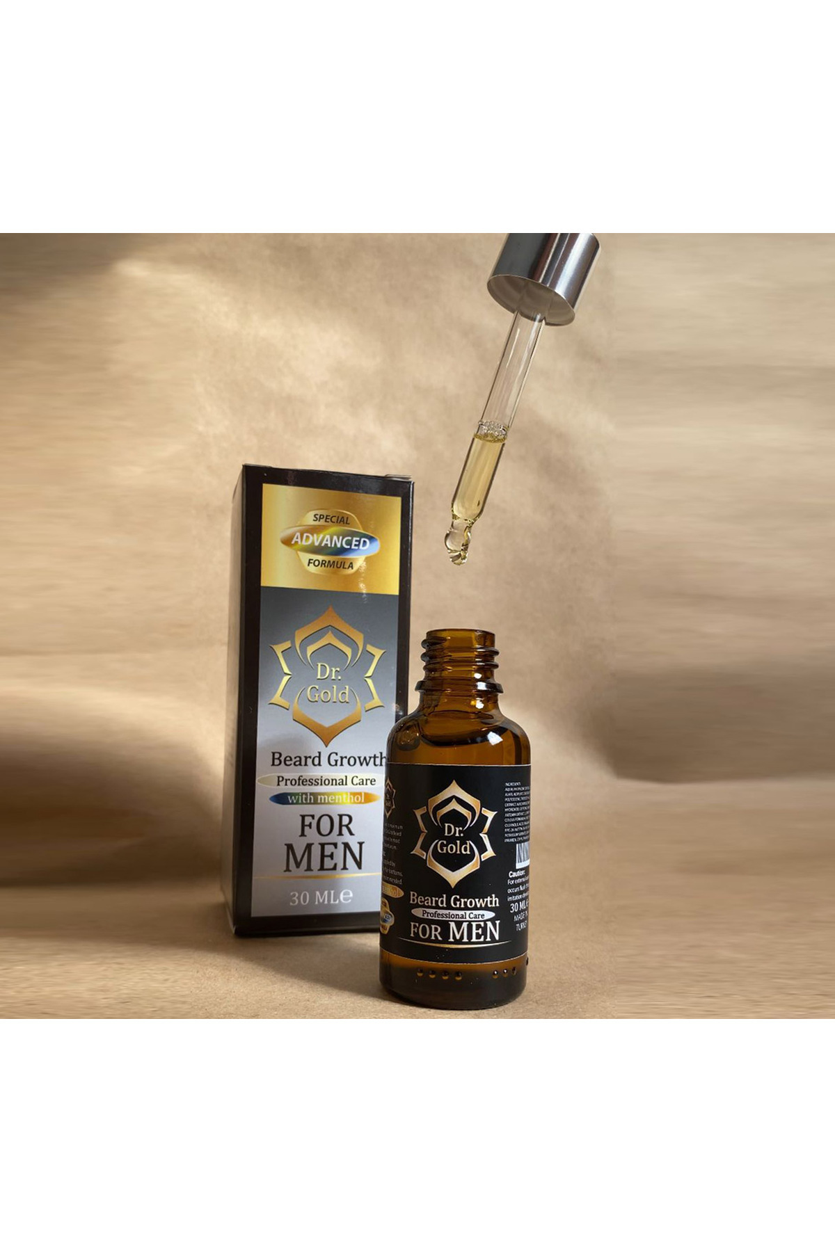 dr gold Sakal Dolgunlaştırıcı Ve Canlandırıcı Bakım Serumu& Sakal