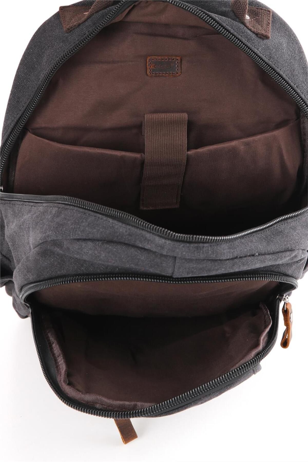S 51398 Canvas Backpack Trendyol
