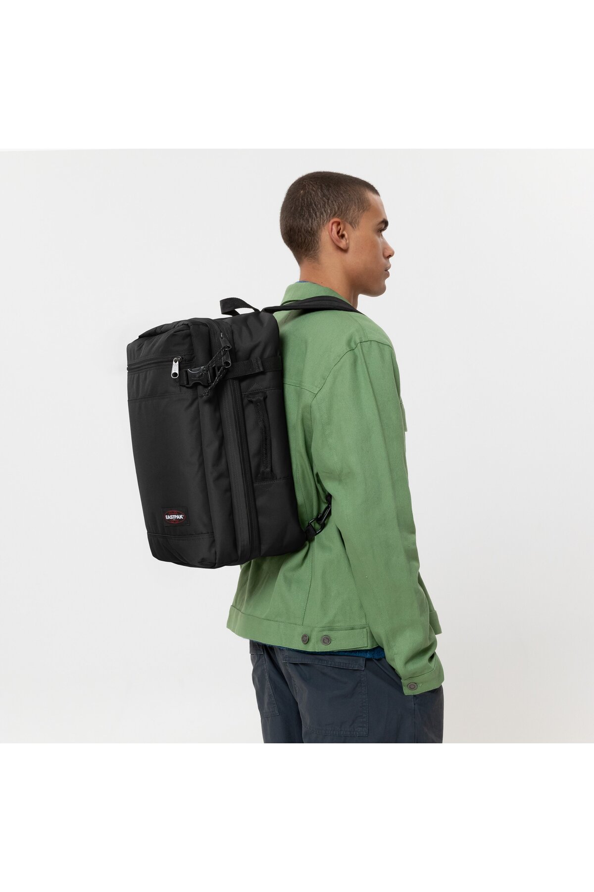 کوله پشتی زنانه مشکی Eastpak | transit'r pack اورجینال - تصویر 5